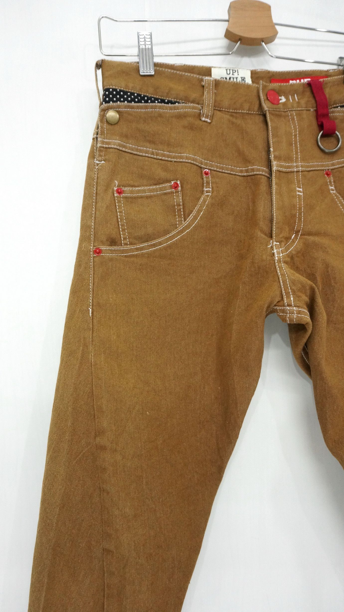 Japanese Brand Japan UPSMILE RHP Twisted Leg Pants Size US 28 / EU 44 - 5 Thumbnail