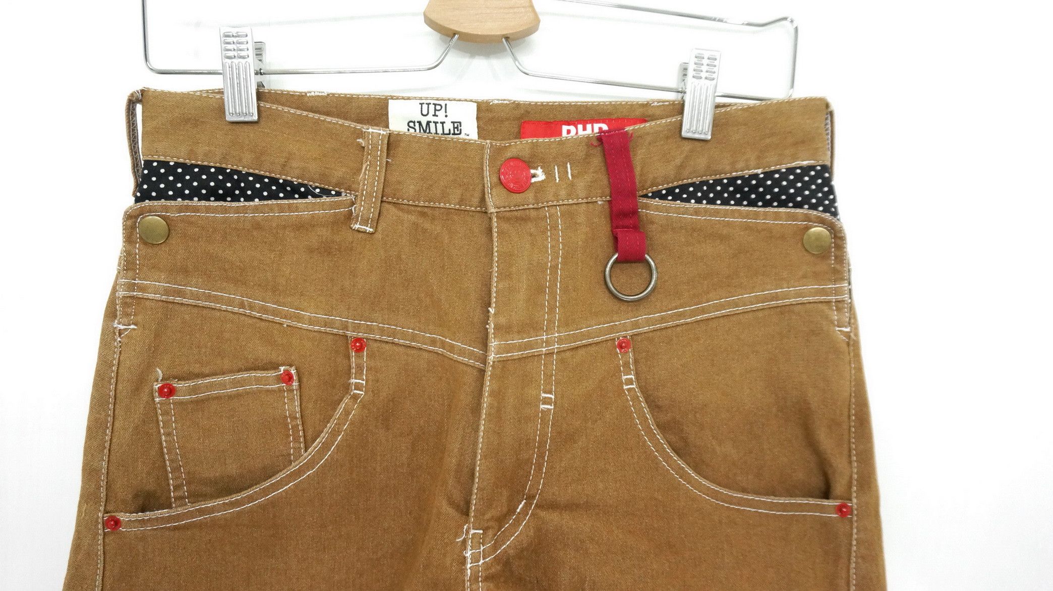 Japanese Brand Japan UPSMILE RHP Twisted Leg Pants Size US 28 / EU 44 - 6 Thumbnail