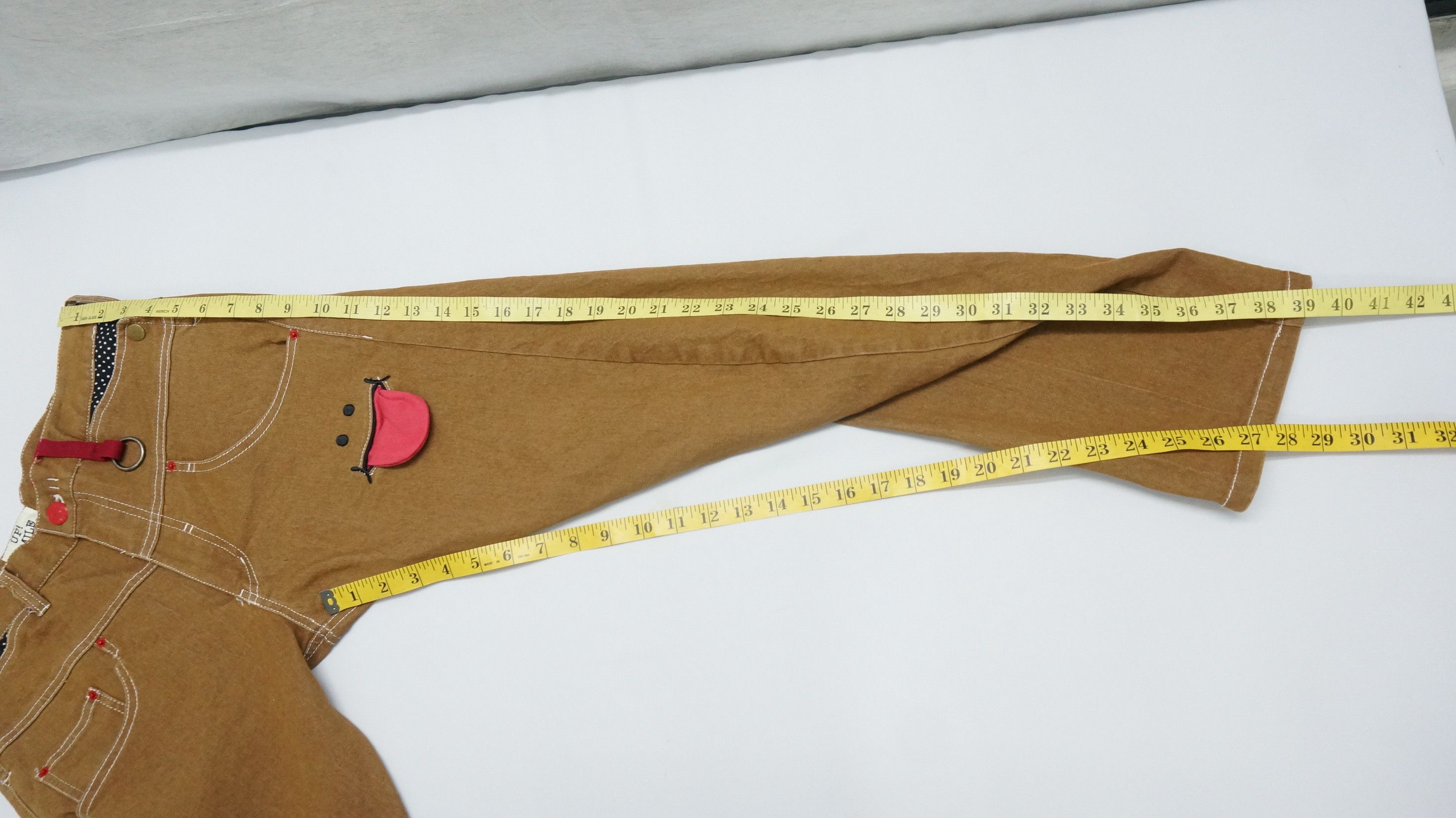 Japanese Brand Japan UPSMILE RHP Twisted Leg Pants Size US 28 / EU 44 - 16 Thumbnail