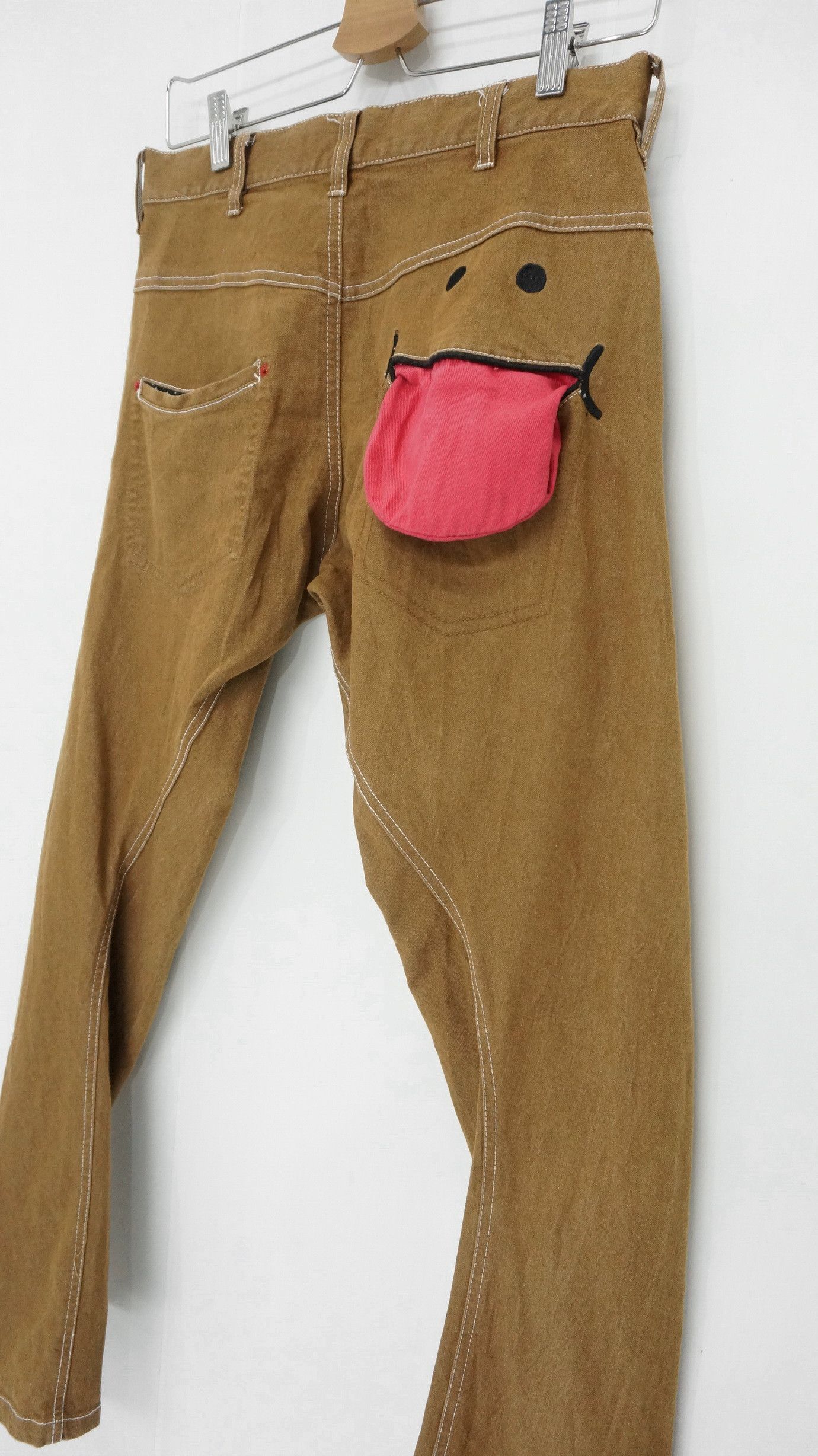 Japanese Brand Japan UPSMILE RHP Twisted Leg Pants Size US 28 / EU 44 - 12 Thumbnail