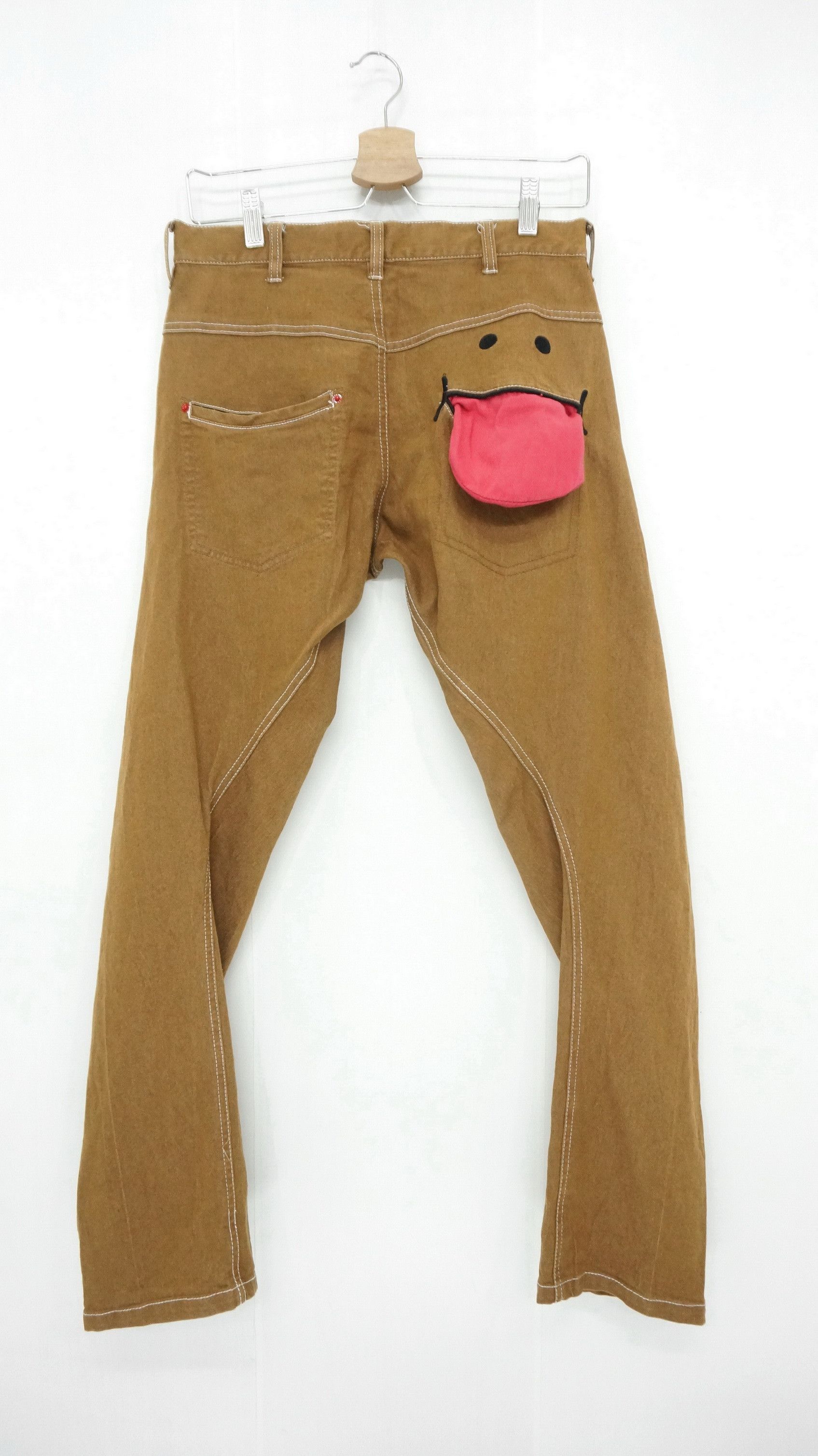 Japanese Brand Japan UPSMILE RHP Twisted Leg Pants Size US 28 / EU 44 - 2 Thumbnail