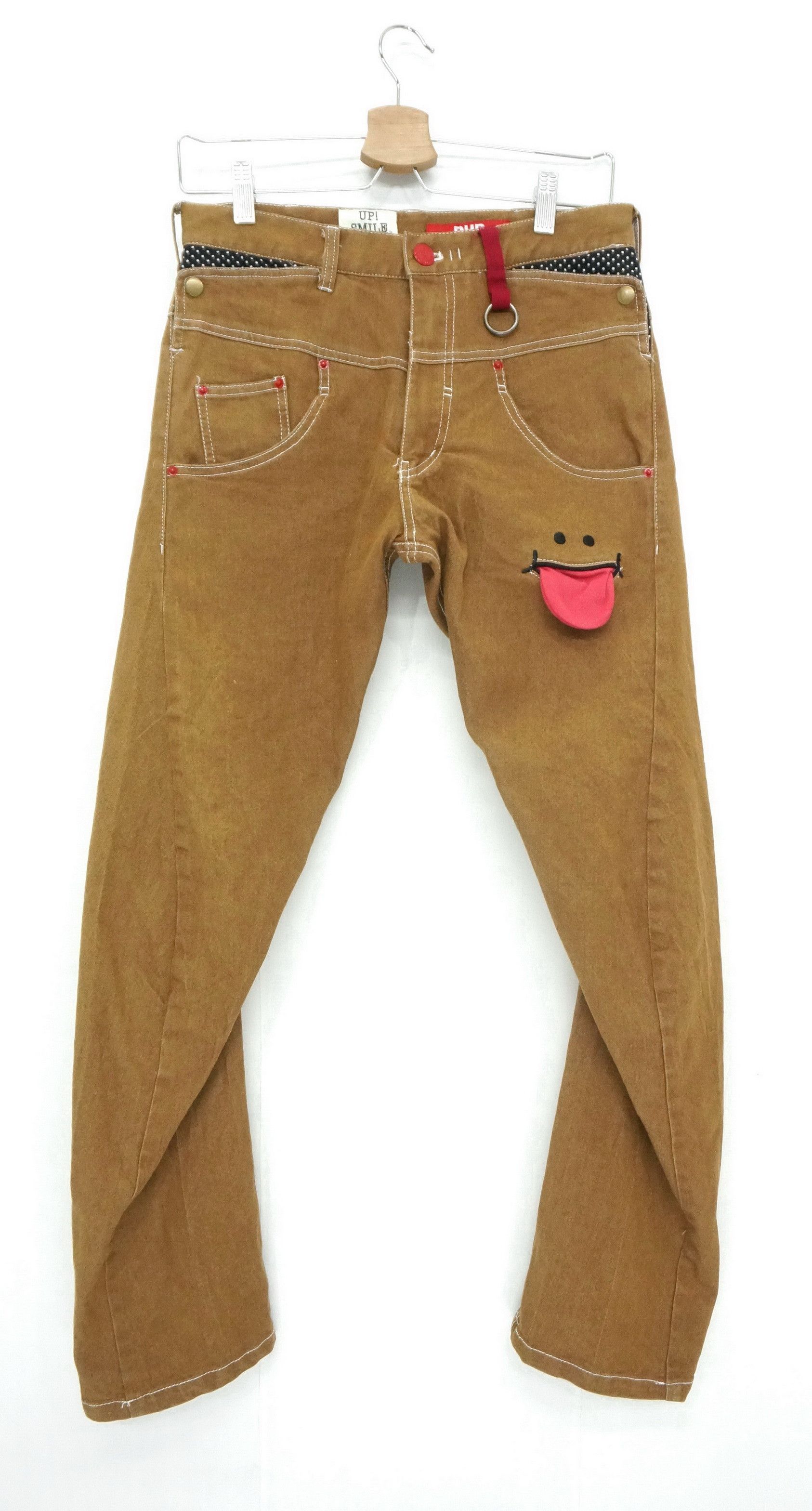 Japanese Brand Japan UPSMILE RHP Twisted Leg Pants Size US 28 / EU 44 - 1 Thumbnail