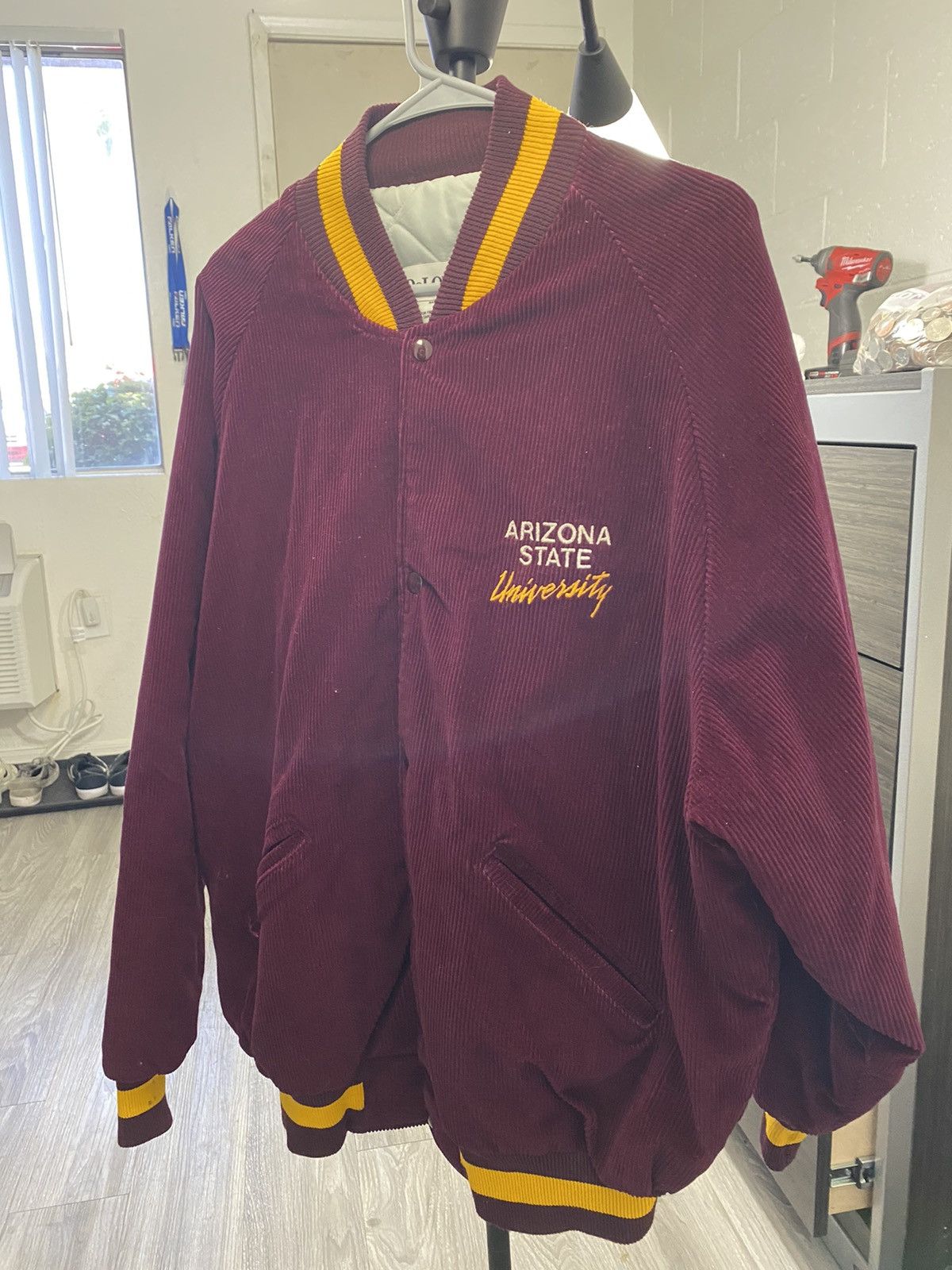 Delong 90s ASU Corduroy Bomber Size US XXL / EU 58 / 5 - 3 Thumbnail