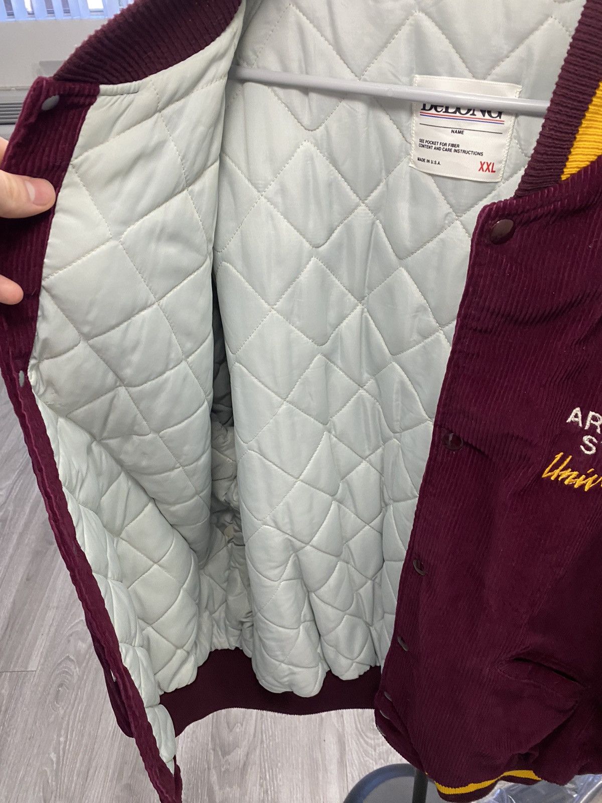 Delong 90s ASU Corduroy Bomber Size US XXL / EU 58 / 5 - 5 Thumbnail