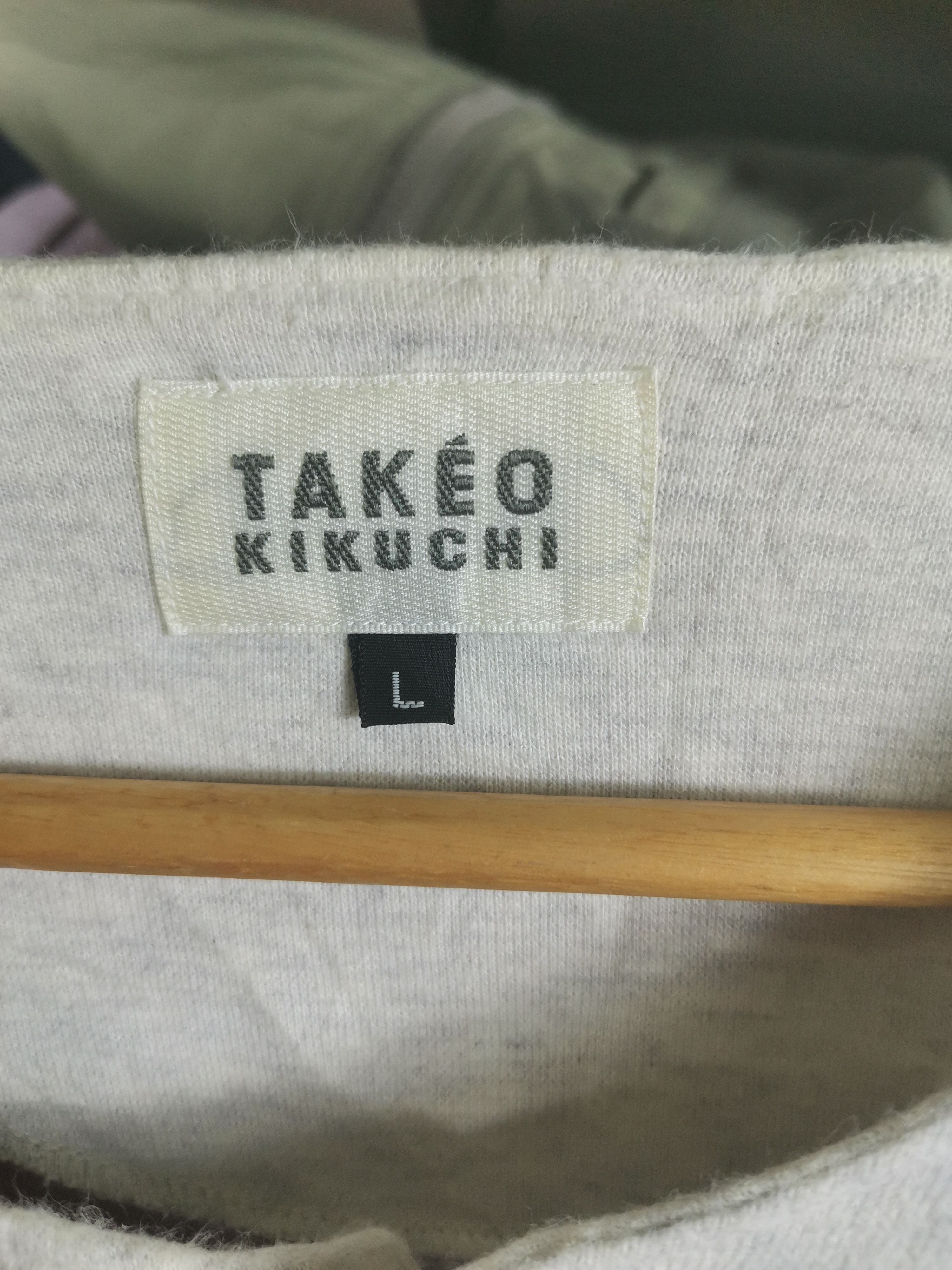 Japanese Brand Vintage Takeo Kikuchi Long Sleeve Shirt Size US L / EU 52-54 / 3 - 4 Thumbnail