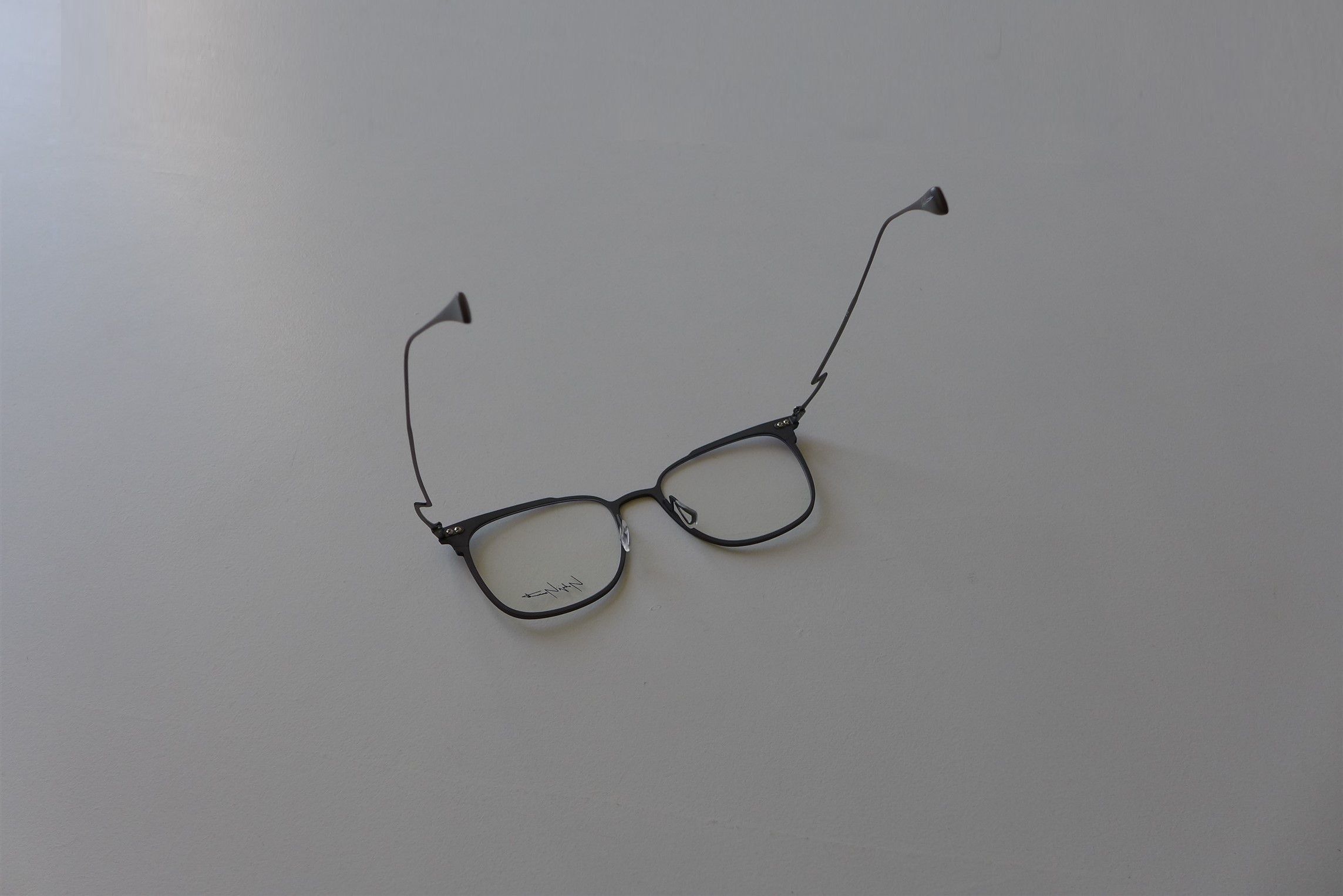 Yohji Yamamoto Yohji Yamamoto YY3026 Optical Glasses - Dark Grey Metal Size ONE SIZE - 13 Thumbnail