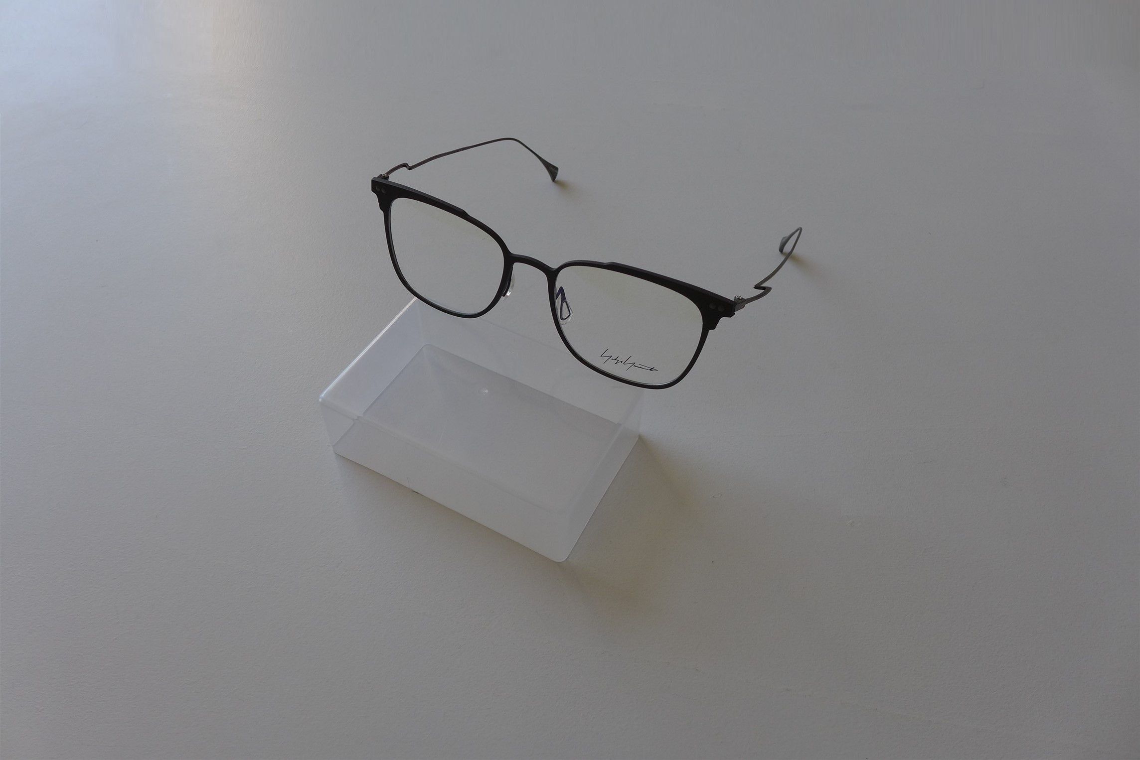 Yohji Yamamoto Yohji Yamamoto YY3026 Optical Glasses - Dark Grey Metal Size ONE SIZE - 6 Thumbnail