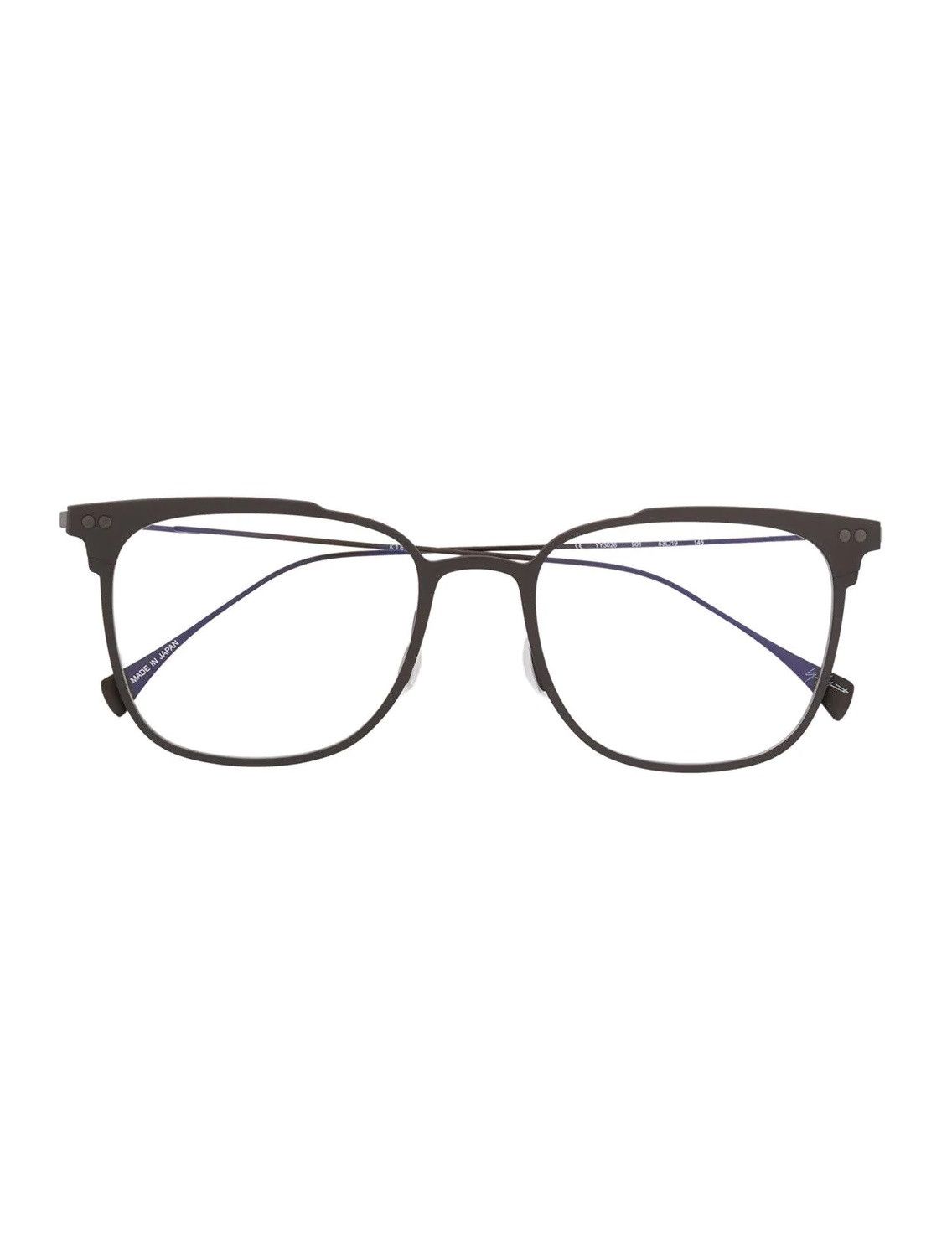 Yohji Yamamoto Yohji Yamamoto YY3026 Optical Glasses - Dark Grey Metal Size ONE SIZE - 3 Thumbnail