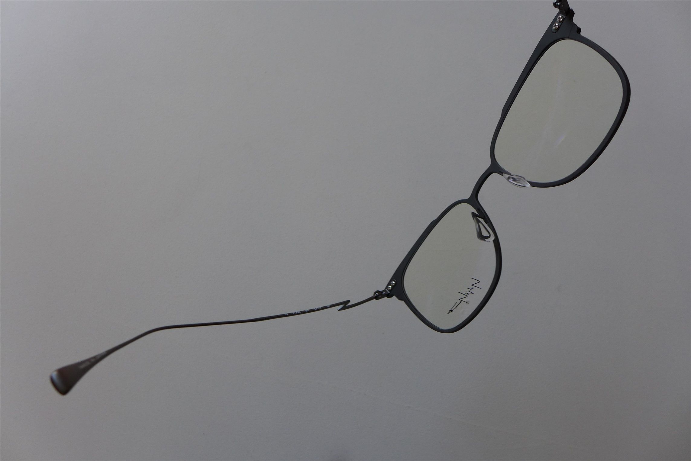 Yohji Yamamoto Yohji Yamamoto YY3026 Optical Glasses - Dark Grey Metal Size ONE SIZE - 23 Thumbnail