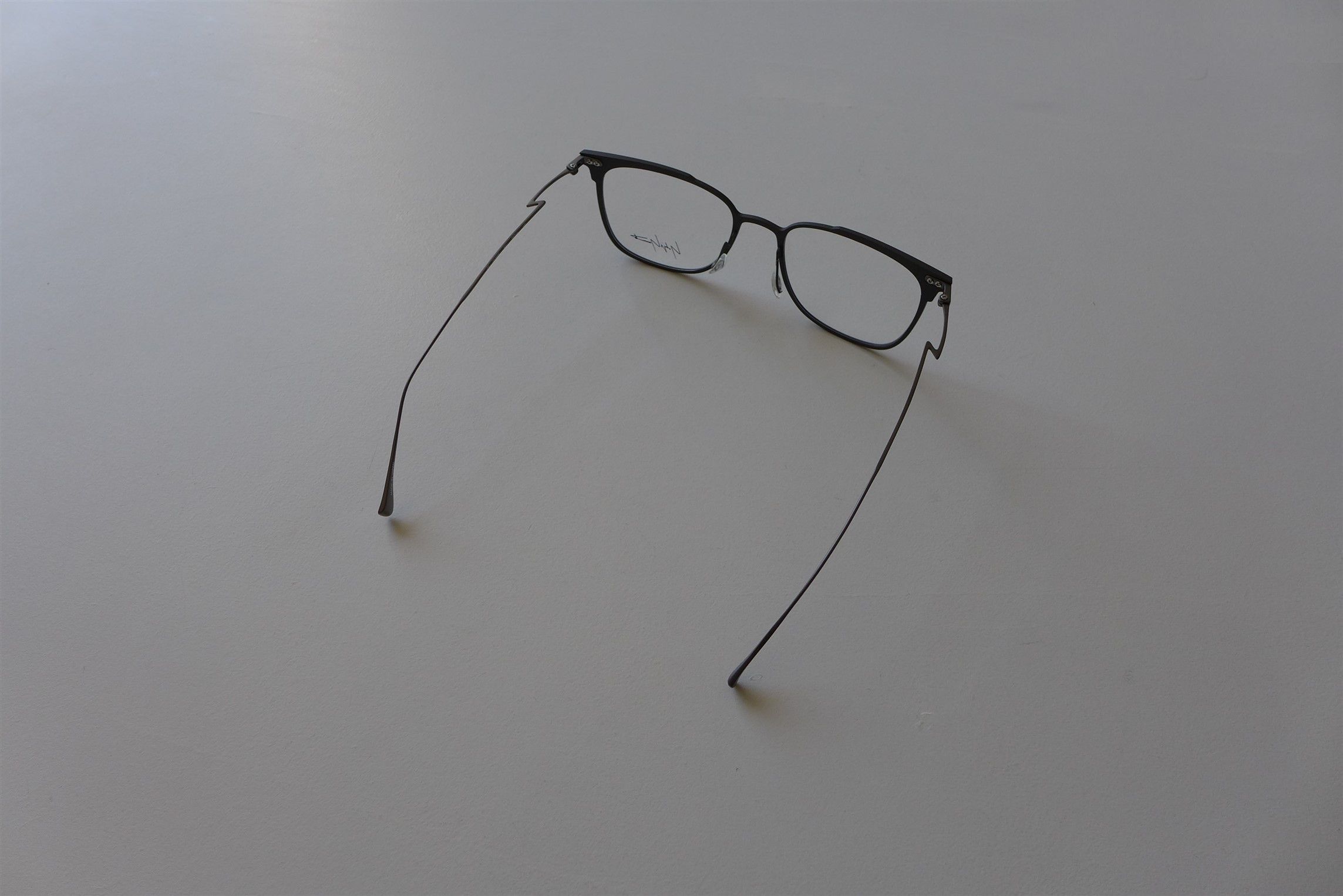 Yohji Yamamoto Yohji Yamamoto YY3026 Optical Glasses - Dark Grey Metal Size ONE SIZE - 11 Thumbnail