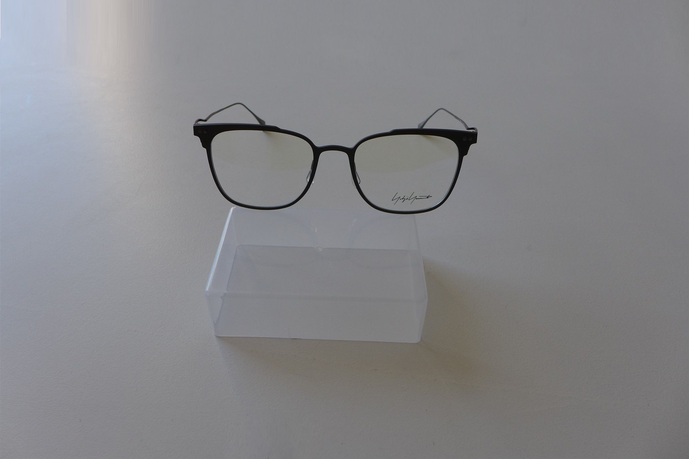 Yohji Yamamoto Yohji Yamamoto YY3026 Optical Glasses - Dark Grey Metal Size ONE SIZE - 7 Thumbnail