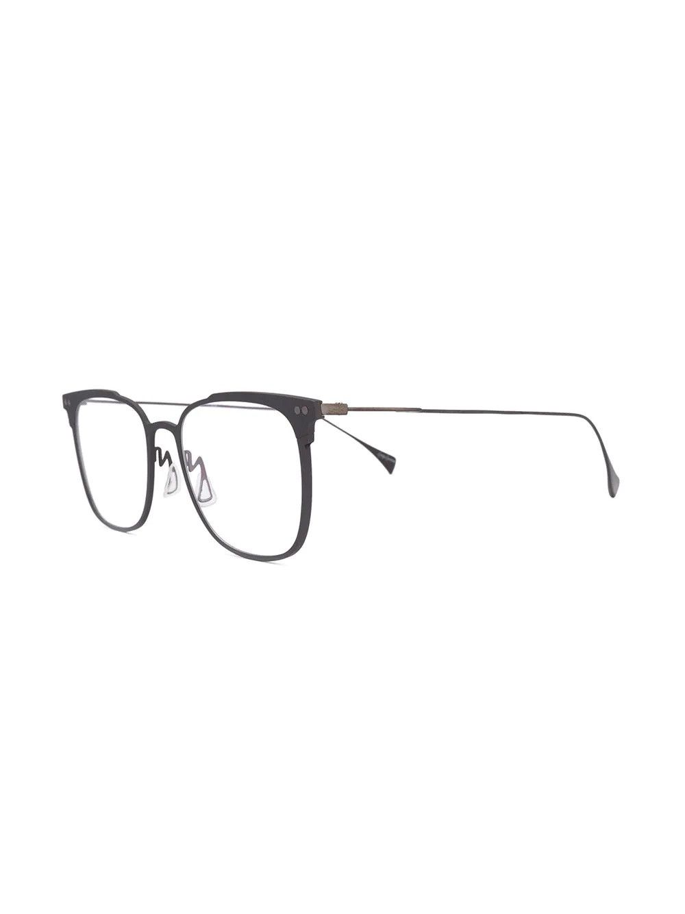 Yohji Yamamoto Yohji Yamamoto YY3026 Optical Glasses - Dark Grey Metal Size ONE SIZE - 2 Thumbnail