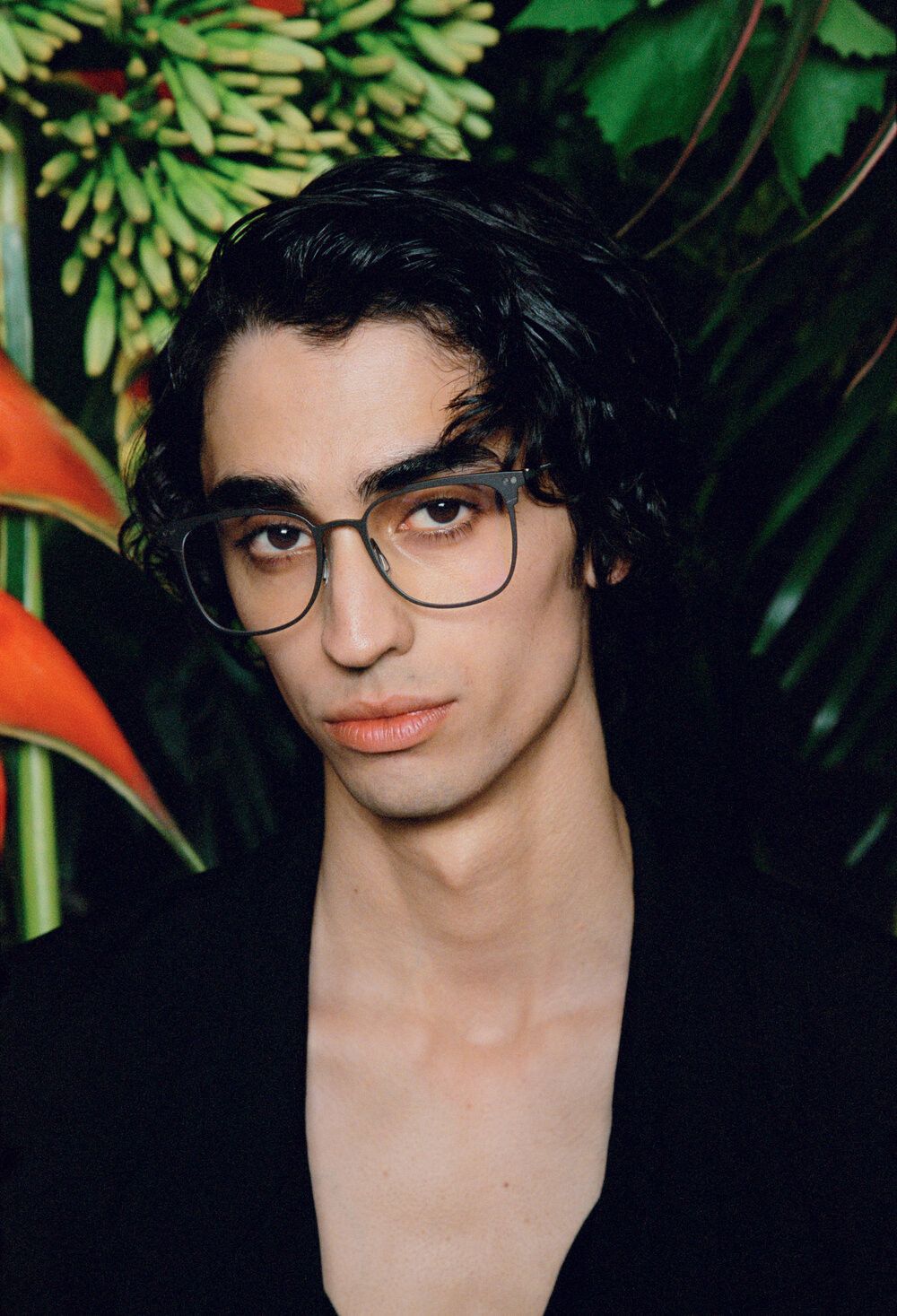 Yohji Yamamoto Yohji Yamamoto YY3026 Optical Glasses - Dark Grey Metal Size ONE SIZE - 4 Thumbnail
