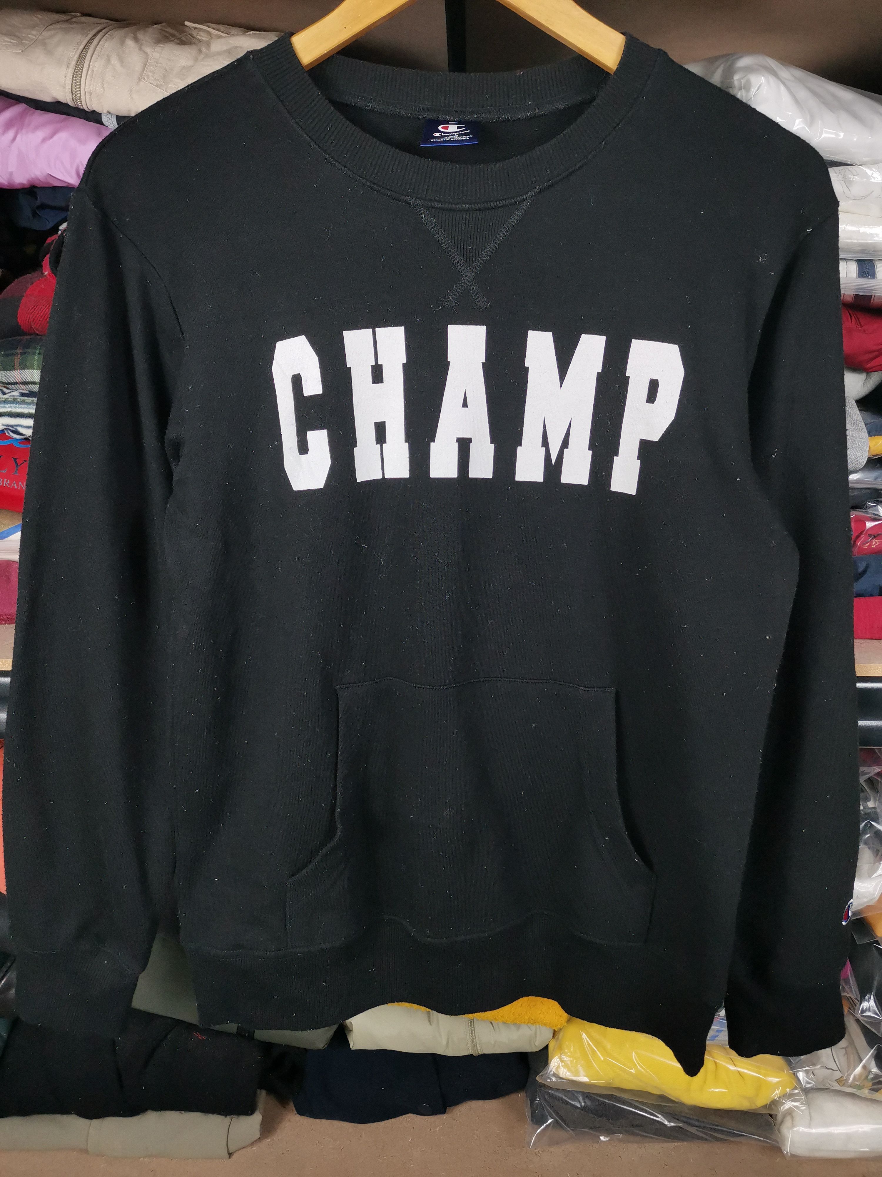 Champion Vintage Champion Big Spellout Sweatshirt Size US M / EU 48-50 / 2 - 1 Thumbnail