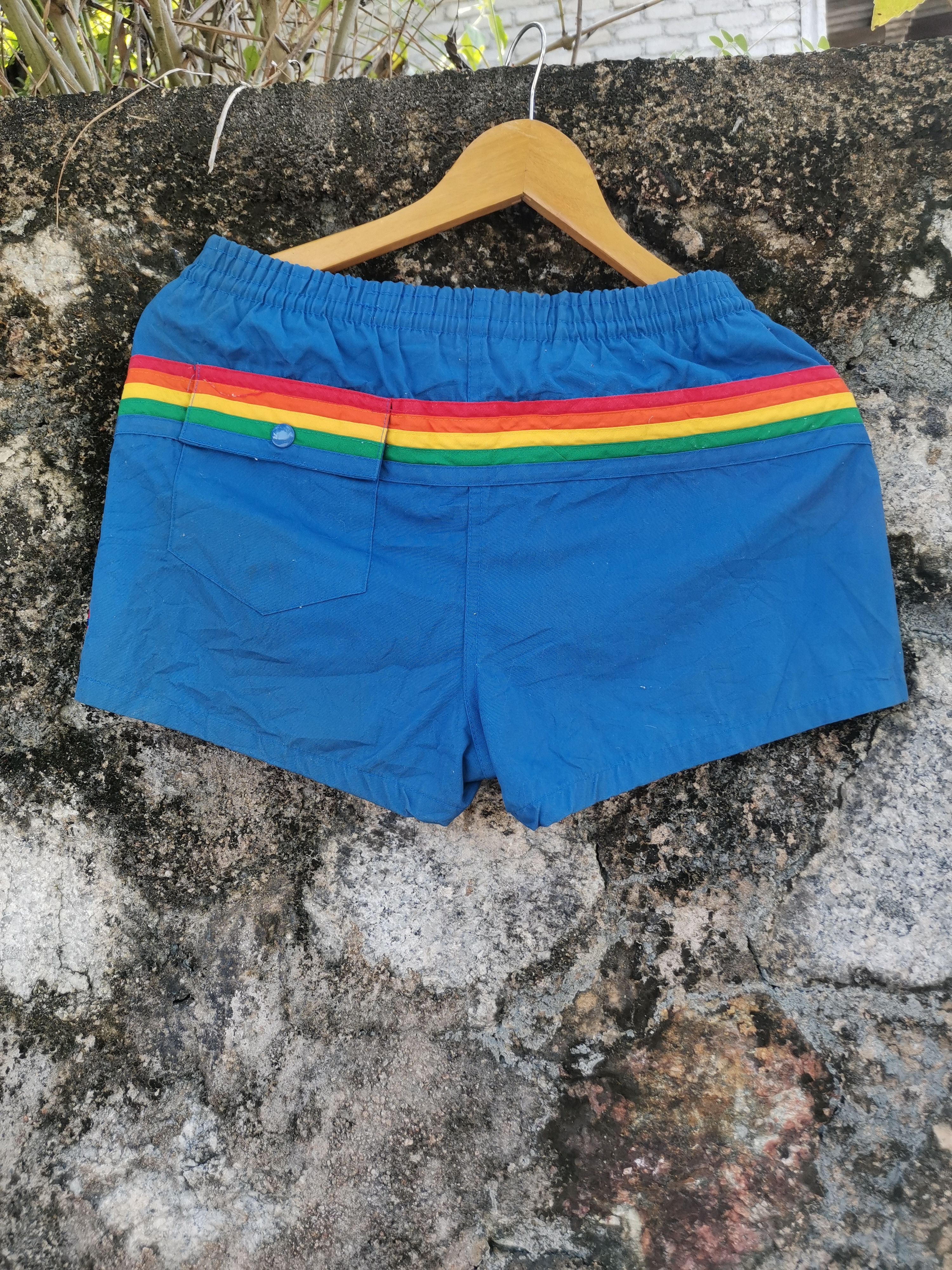 Vintage Vintage Hawaii Rainbow Yacht Pants Size US 27 - 2 Thumbnail