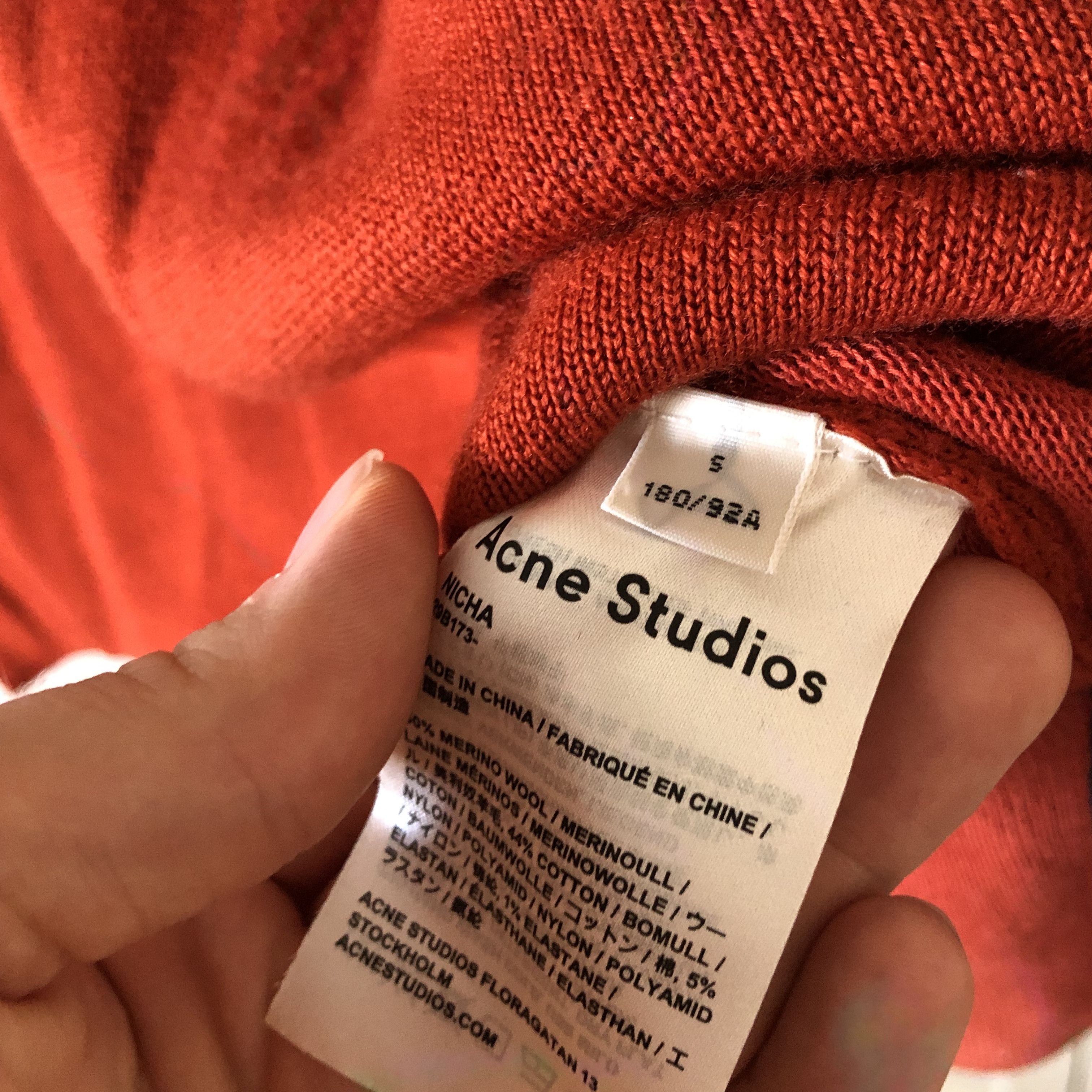 Acne Studios Acne Studios Nicha Sweater Size US S / EU 44-46 / 1 - 3 Thumbnail