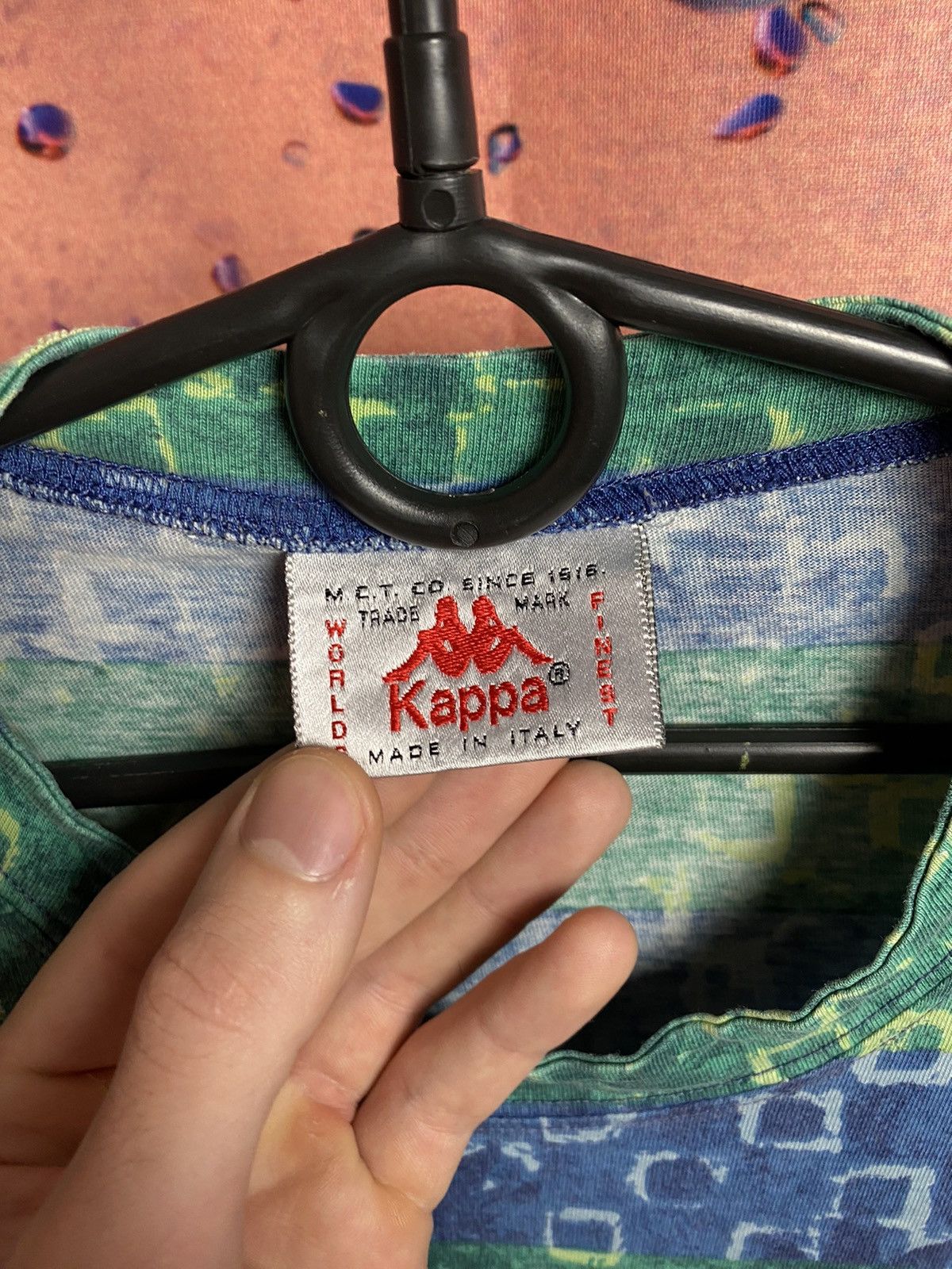 Kappa × Vintage Vintage Kappa streetwear tee made in Italy Size US M / EU 48-50 / 2 - 4 Thumbnail