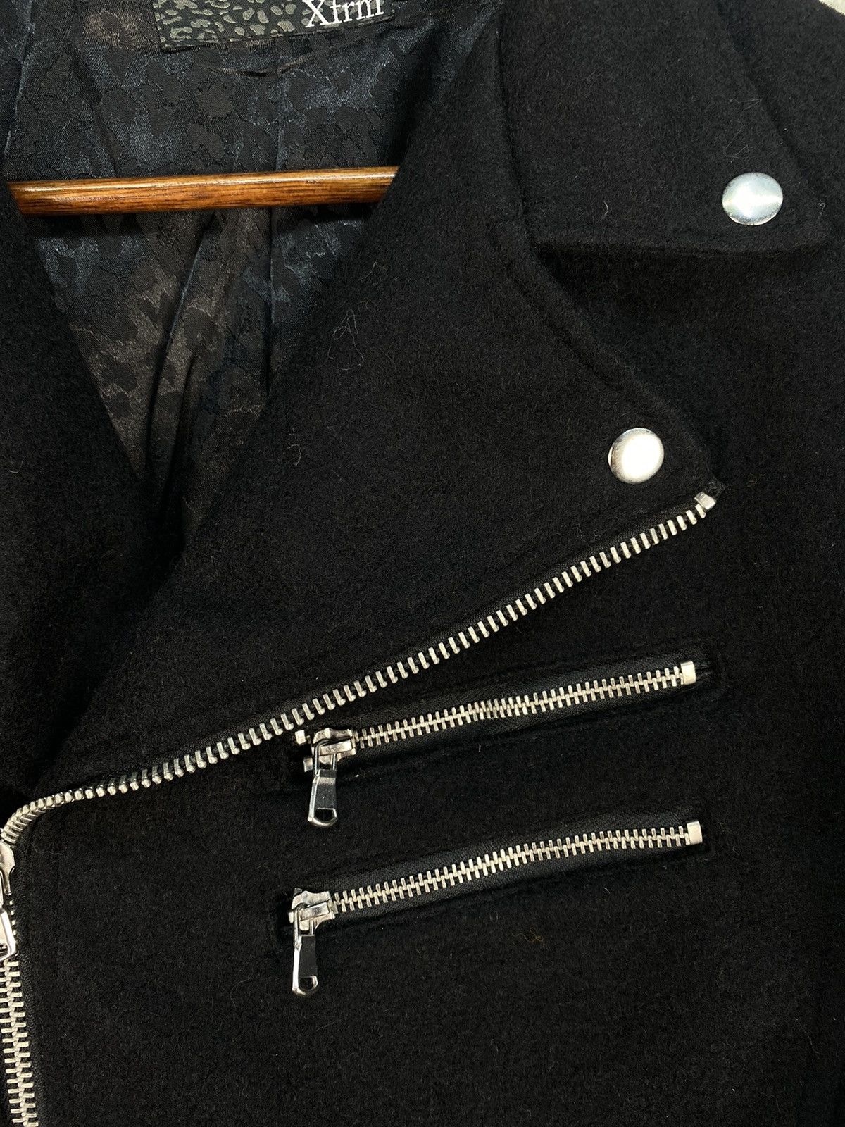 Japanese Brand Xfrm Wool Double Collar Jacket Size US M / EU 48-50 / 2 - 4 Thumbnail