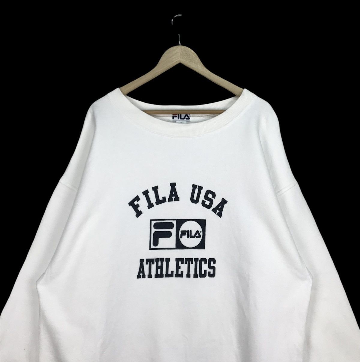 Fila VINTAGE FILA USA SWEATSHIRT Size US XL / EU 56 / 4 - 2 Thumbnail
