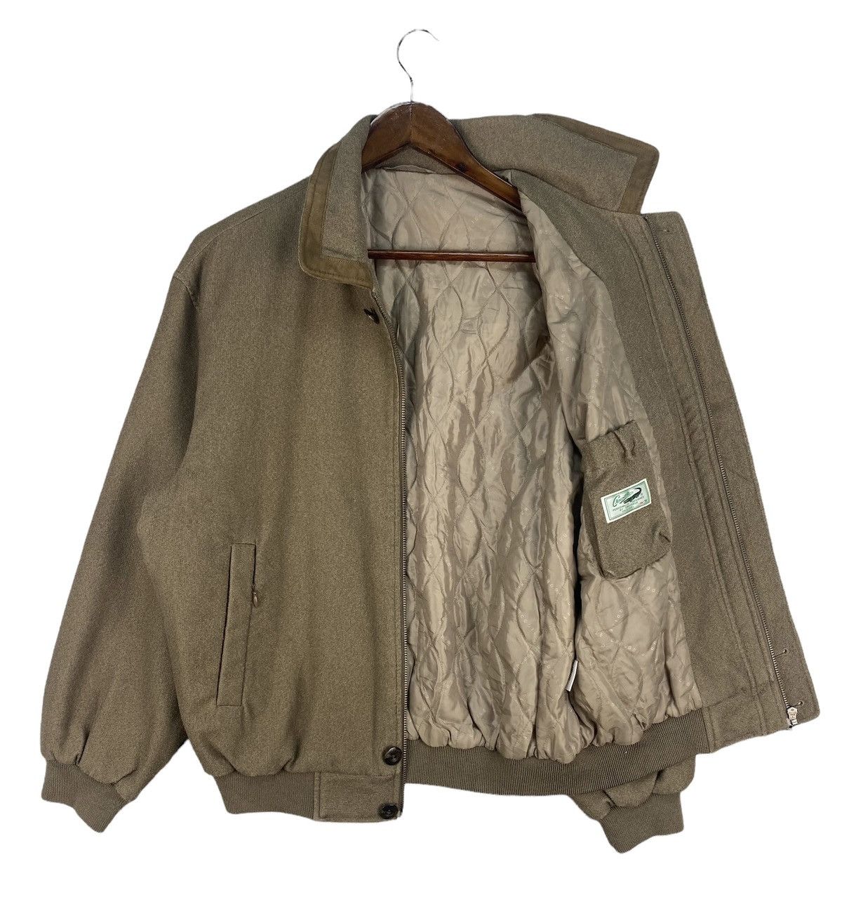Vintage Vintage 90s Crocodile Bomber Jacket Size US M / EU 48-50 / 2 - 2 Thumbnail