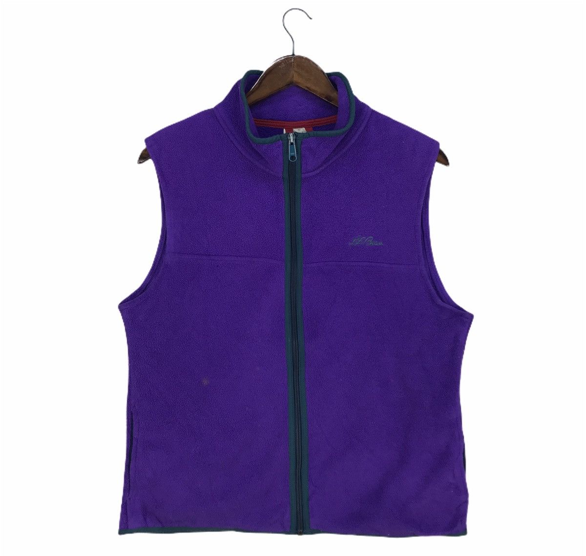 L.L. Bean Vintage L.L.Bean Fleece Vest Size US L / EU 52-54 / 3 - 1 Thumbnail