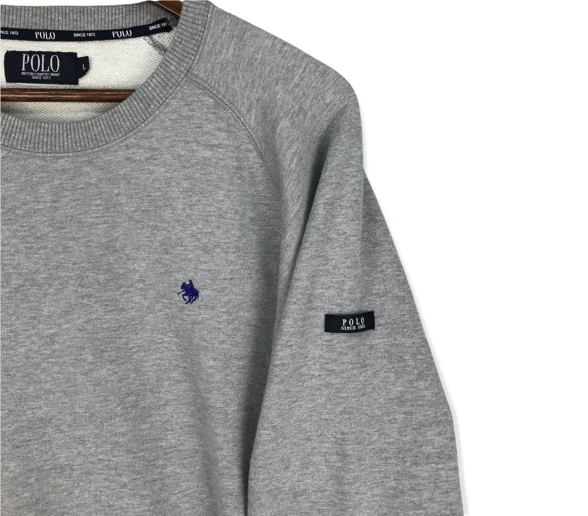 U.S. Polo Assn. Vintage Polo Sweatshirt Crewneck Size US L / EU 52-54 / 3 - 3 Thumbnail