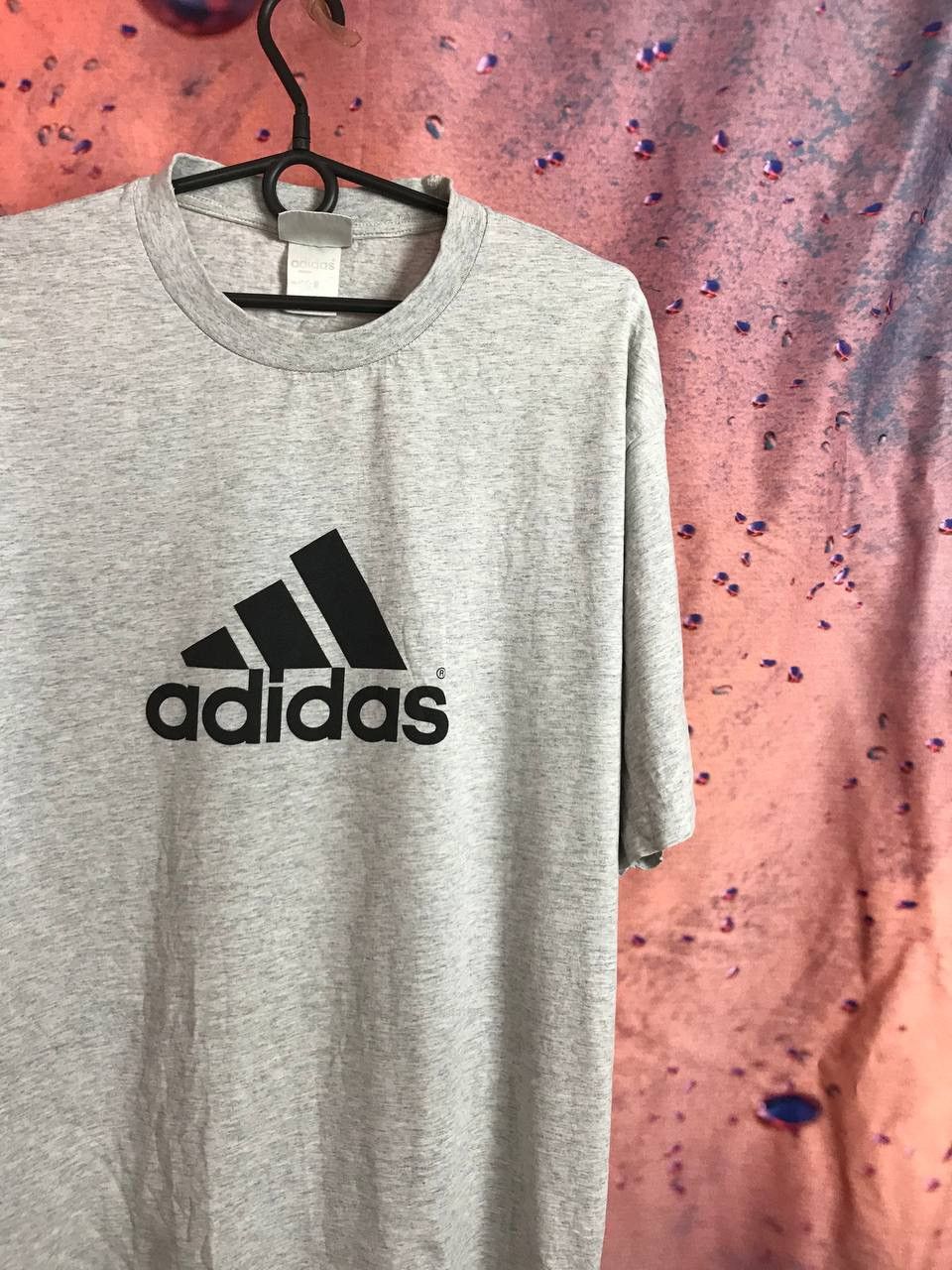 Adidas × Vintage Vintage Adidas streetwear big logo tee Size US L / EU 52-54 / 3 - 1 Thumbnail