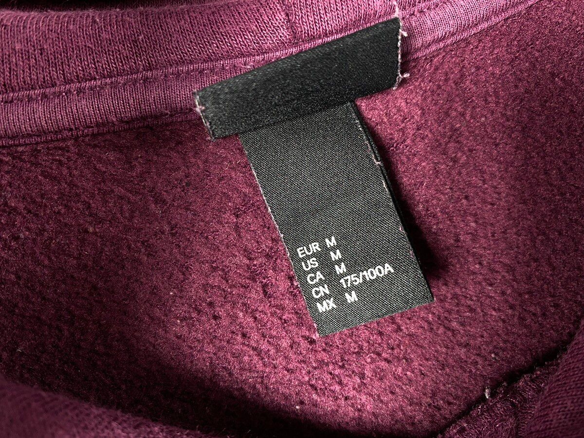 Vintage vintage The Weeknd XO Hoodie H&M Exclusive Maroon Sweatshirt Size US M / EU 48-50 / 2 - 5 Preview