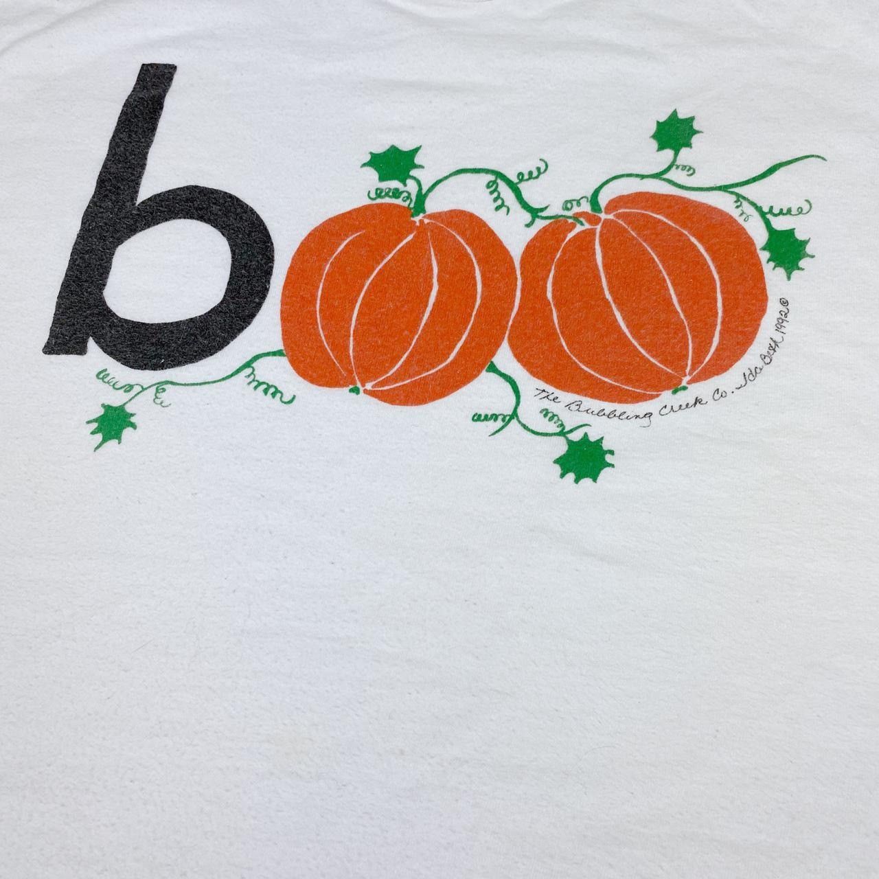 Hanes Vintage 90s single stitch pumpkin Halloween graphic tee Size US M / EU 48-50 / 2 - 1 Thumbnail
