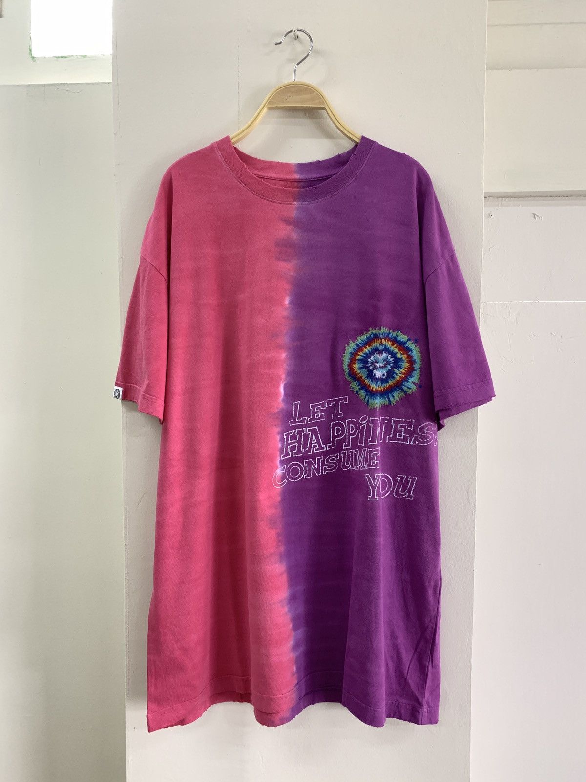 Image of Billionaire Boys Club Ashbury Tie Dye T-Shirt in Purple, Men's (Size XL)