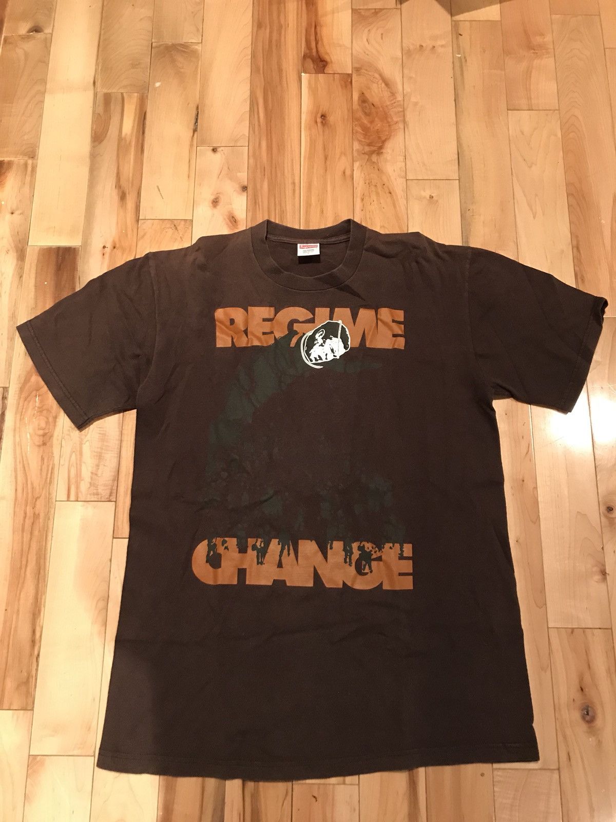 Supreme regime orders change tee