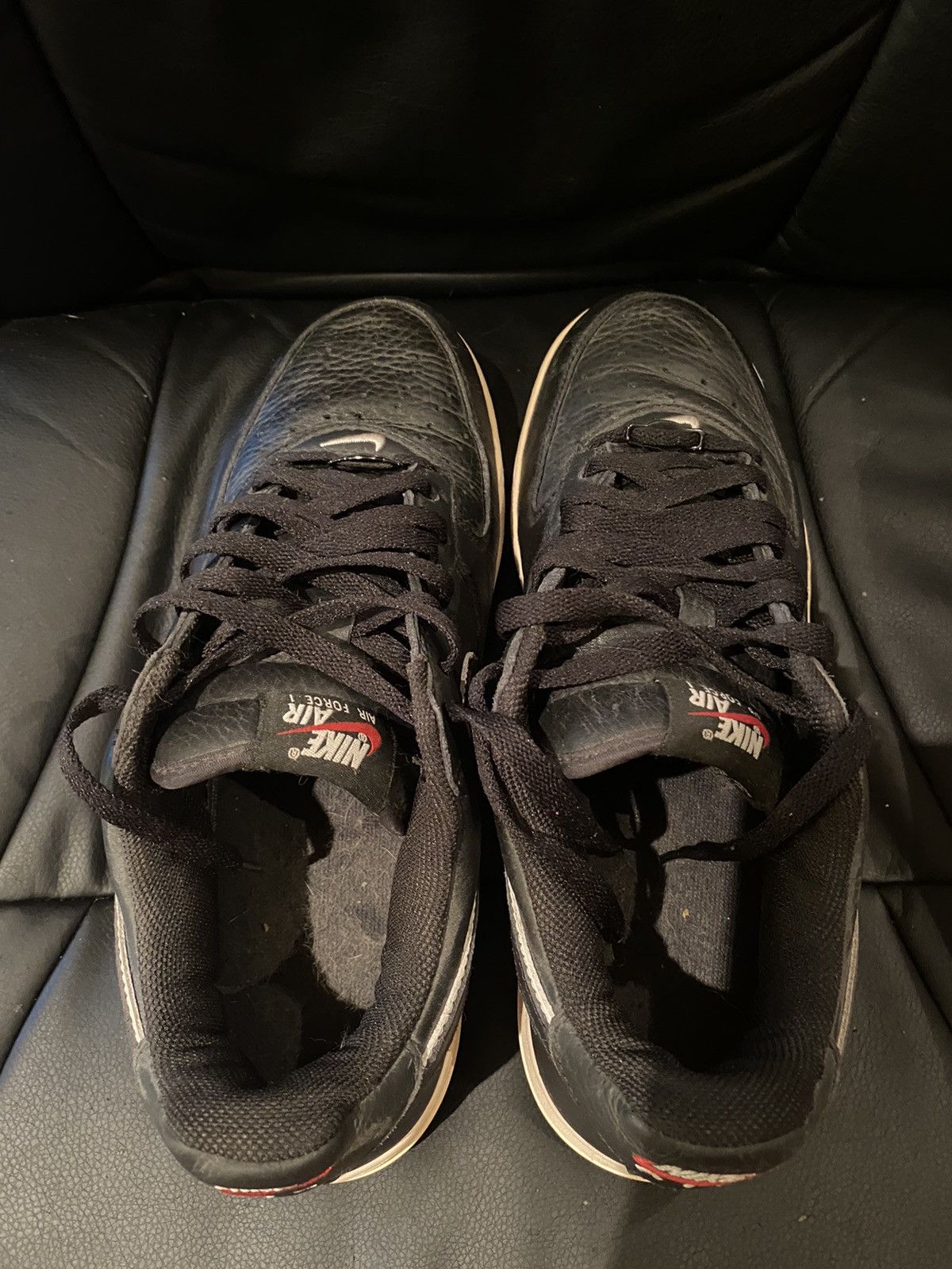 Nike Air Force 1 Low Retro Black NYC 2016 Kith Size US 10.5 / EU 43-44 - 7 Thumbnail