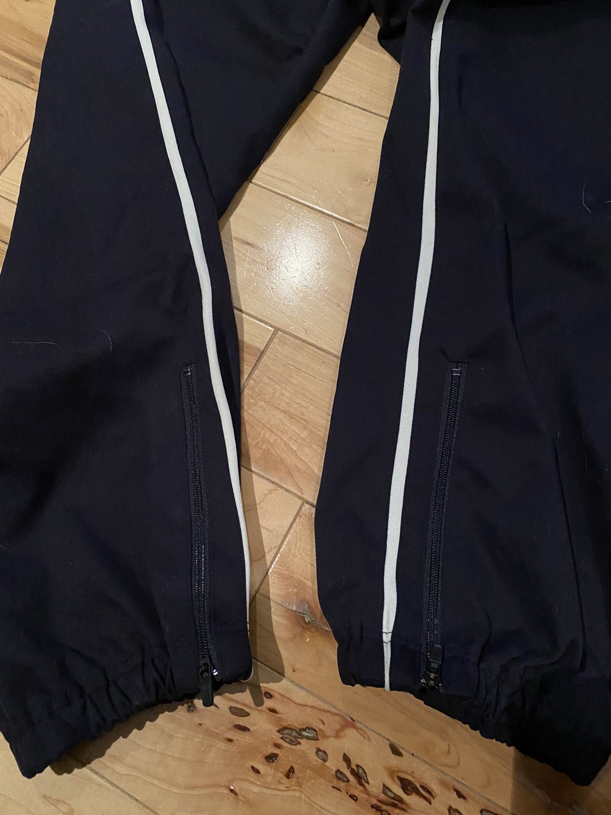 Needles Easy Piping Lounge Pants Navy White Butterfly L Size US 34 / EU 50 - 3 Thumbnail