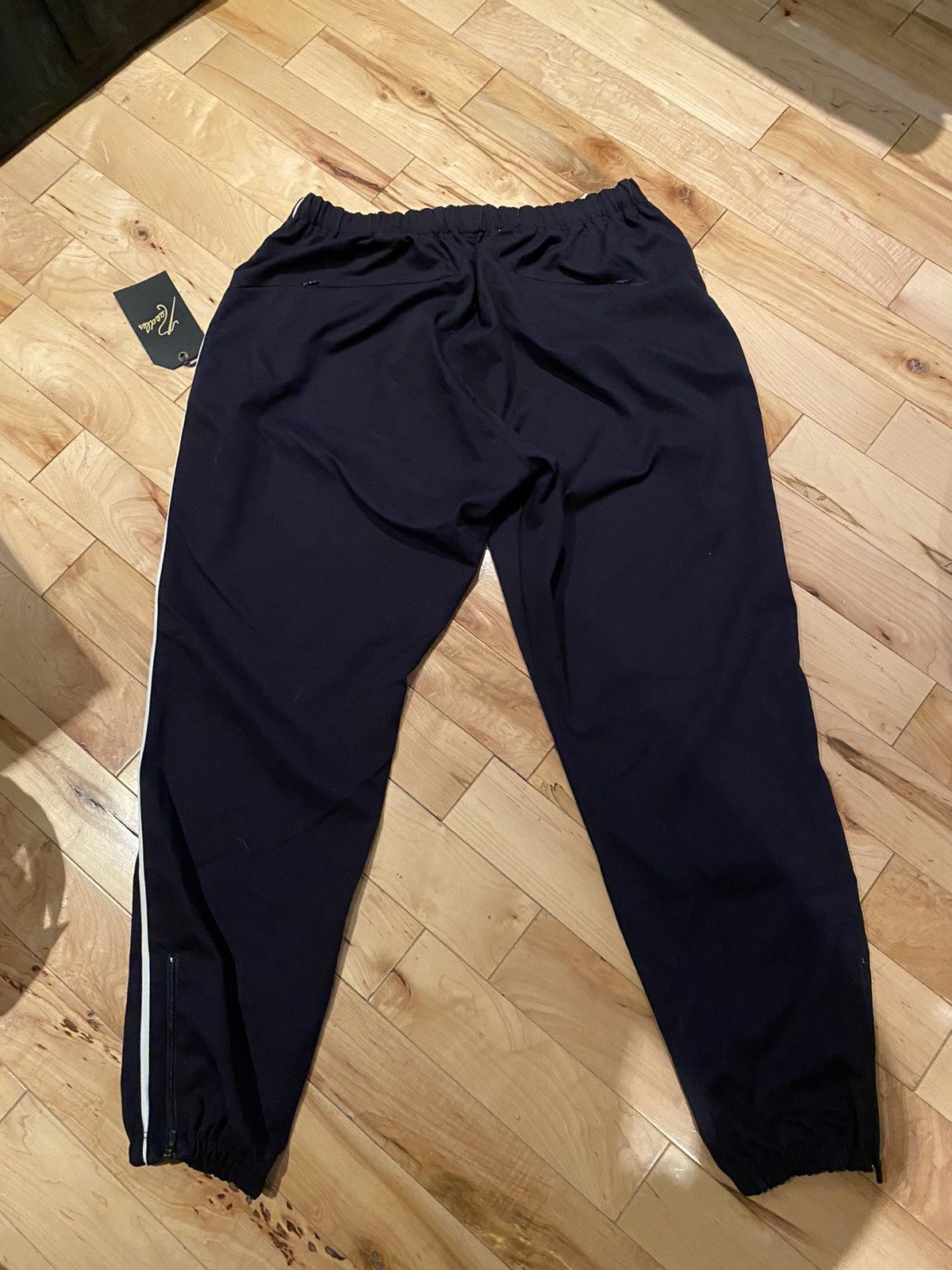 Needles Easy Piping Lounge Pants Navy White Butterfly L Size US 34 / EU 50 - 4 Thumbnail