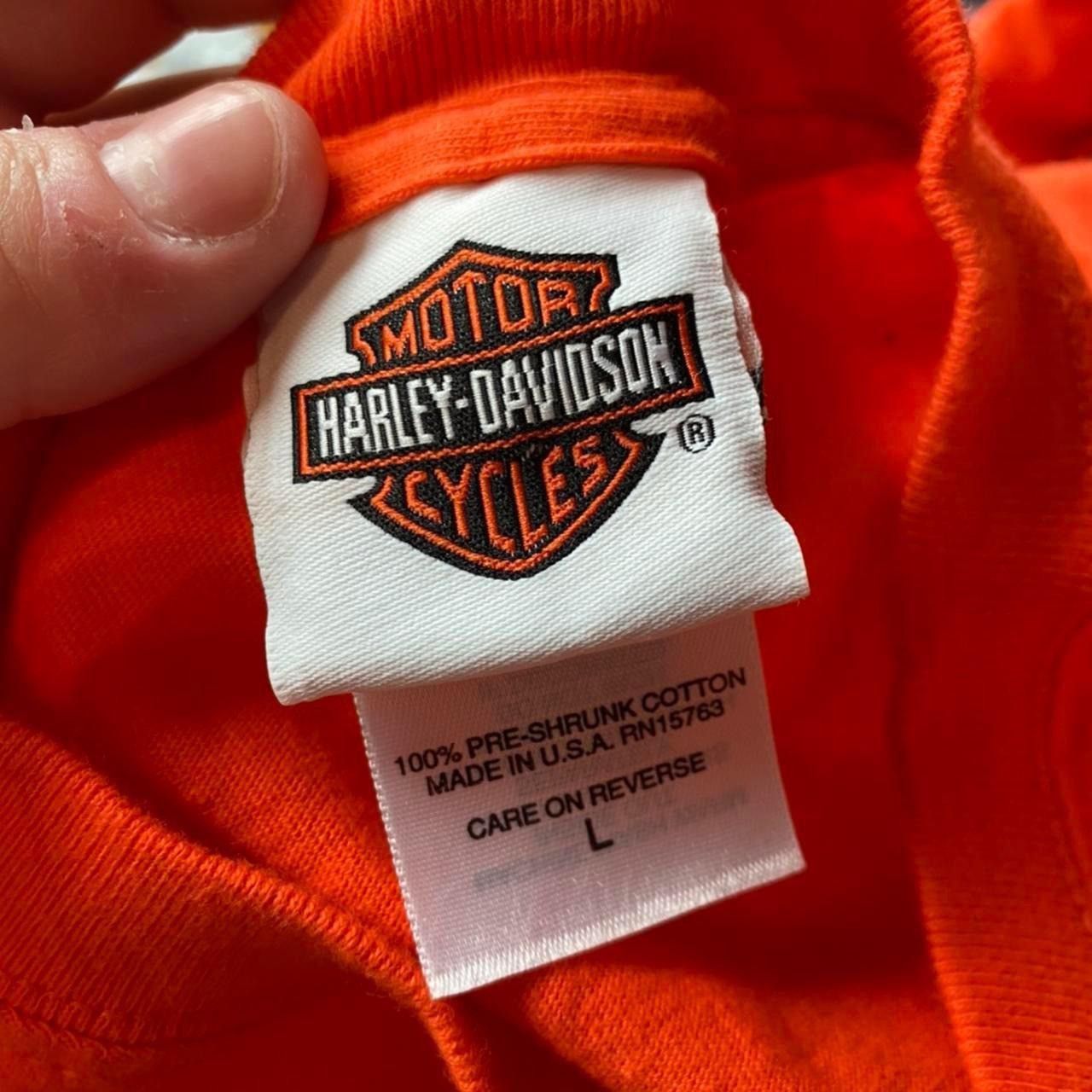 Vintage Harley Davidson vintage y2k graphic long sleeve tee shirt Size US L / EU 52-54 / 3 - 4 Thumbnail