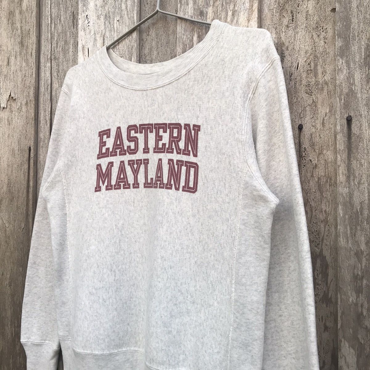 Champion × Vintage Vintage Champion Reverse Weave Eastern Mayland Sweatshirt Size US S / EU 44-46 / 1 - 3 Thumbnail