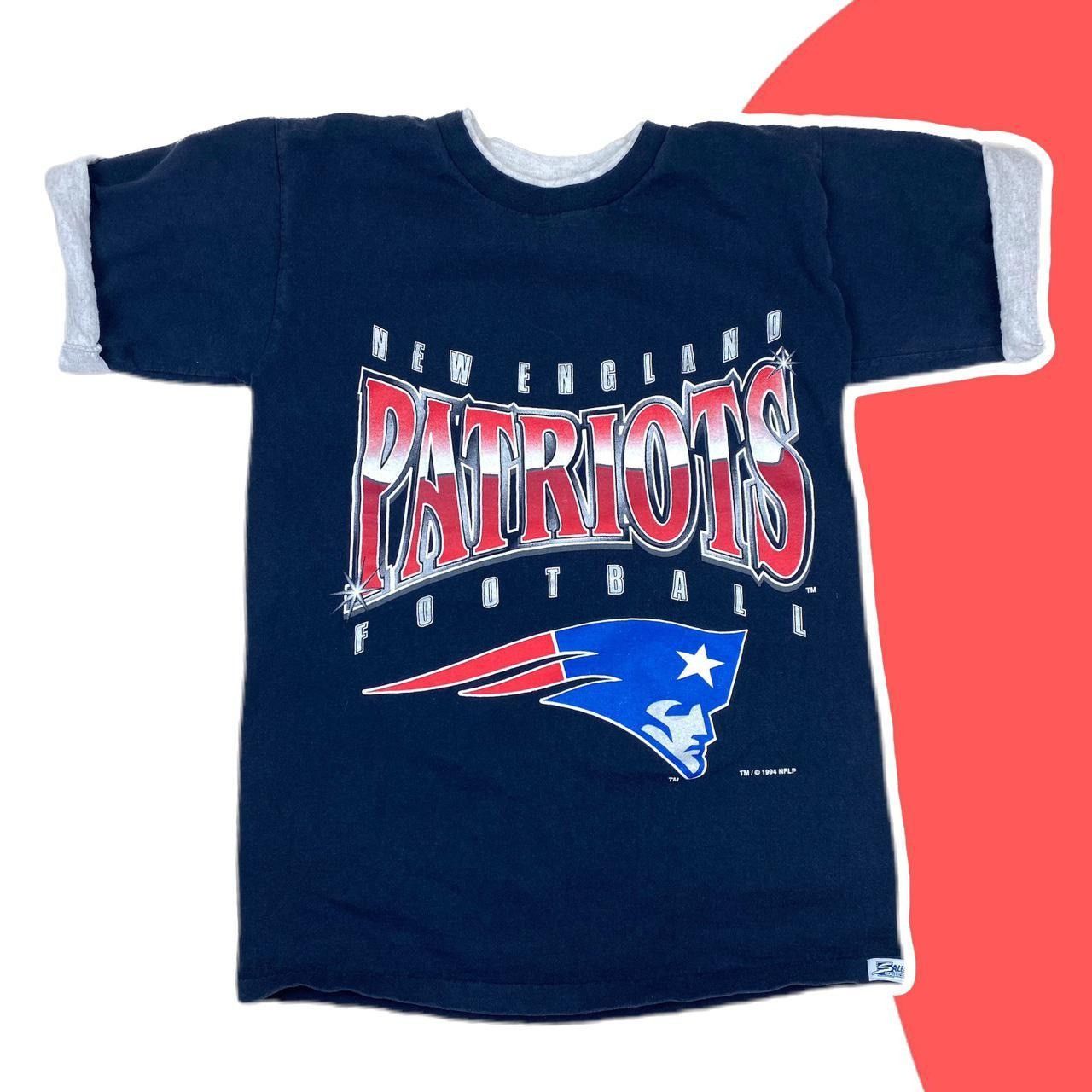 NFL Salem Sportswear vintage 90s Patriots graphic tee shirt Size US S / EU 44-46 / 1 - 1 Thumbnail