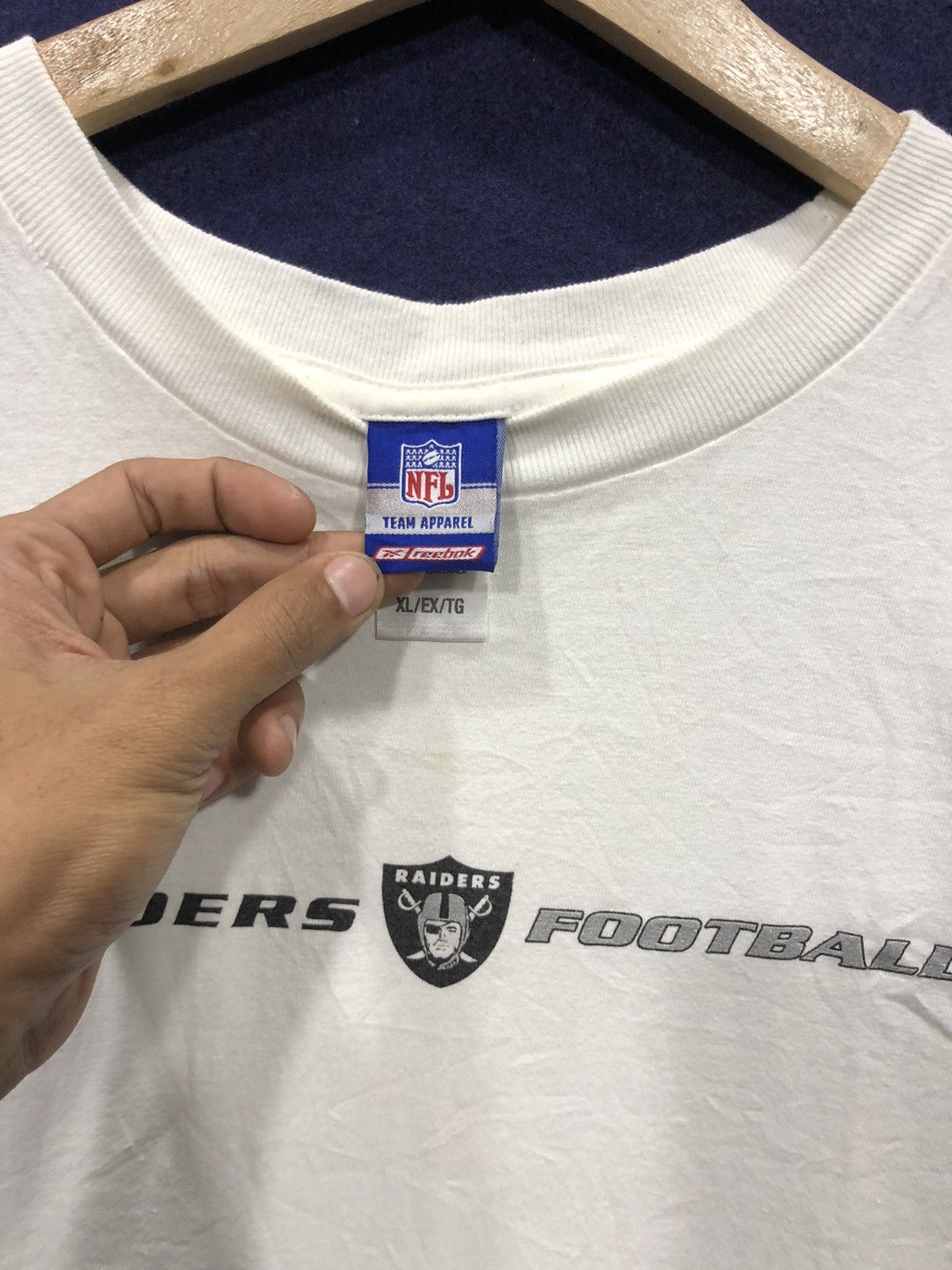 NFL × Reebok NFL RAIDERS REEBOK Size US XL / EU 56 / 4 - 4 Thumbnail
