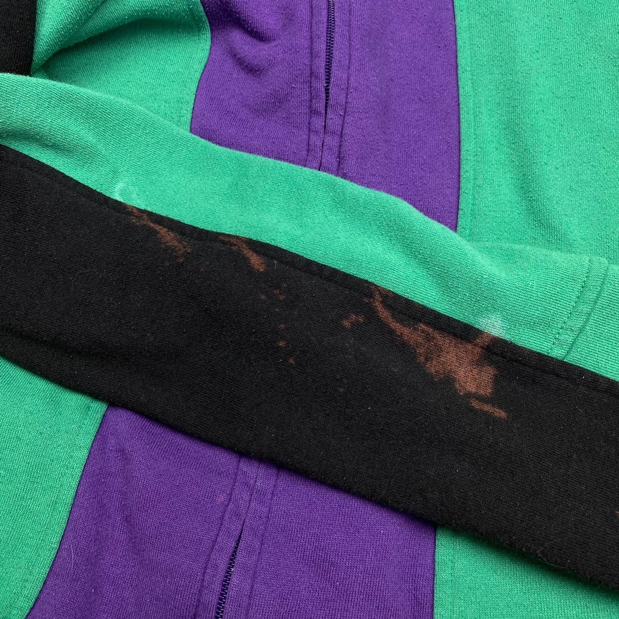 Urban Outfitters Character Hero striped colorblock full zip hoodie Size US M / EU 48-50 / 2 - 3 Thumbnail