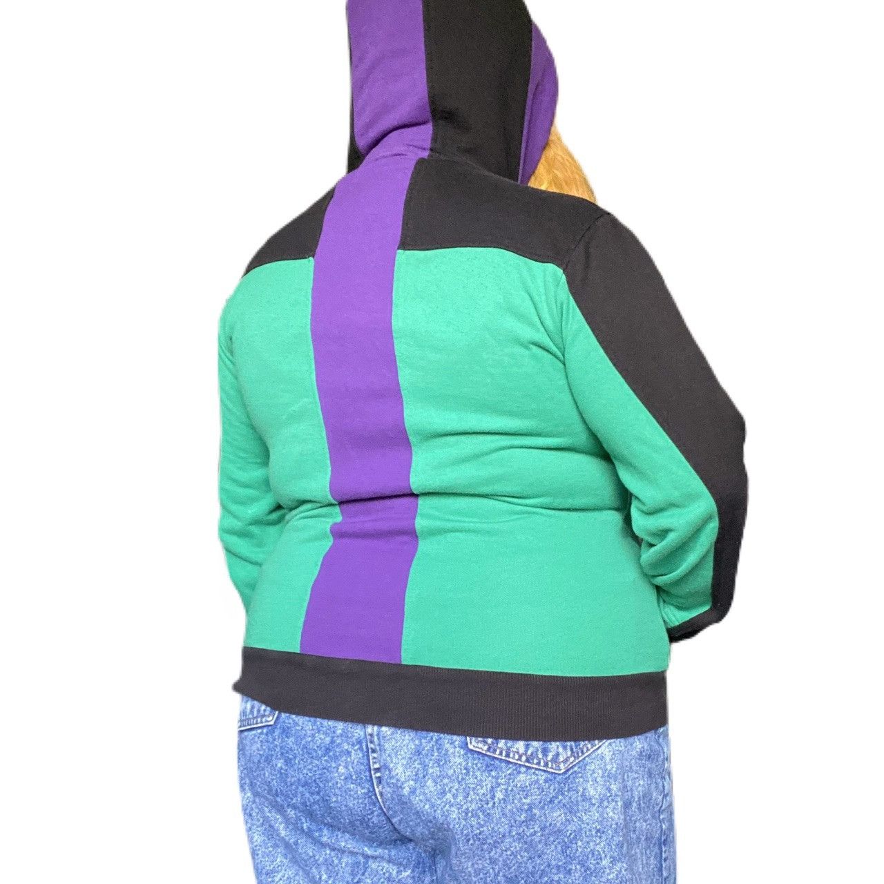Urban Outfitters Character Hero striped colorblock full zip hoodie Size US M / EU 48-50 / 2 - 2 Thumbnail