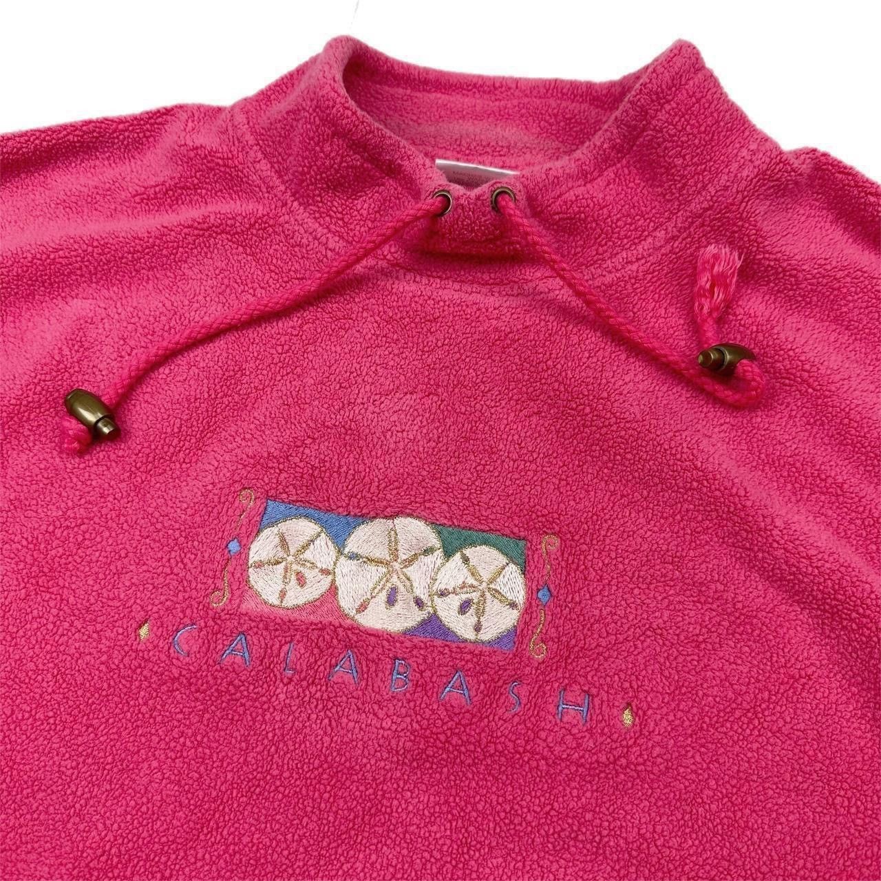 Vintage Vintage y2k Calabash mock neck fleece pullover sweatshirt Size US L / EU 52-54 / 3 - 2 Thumbnail