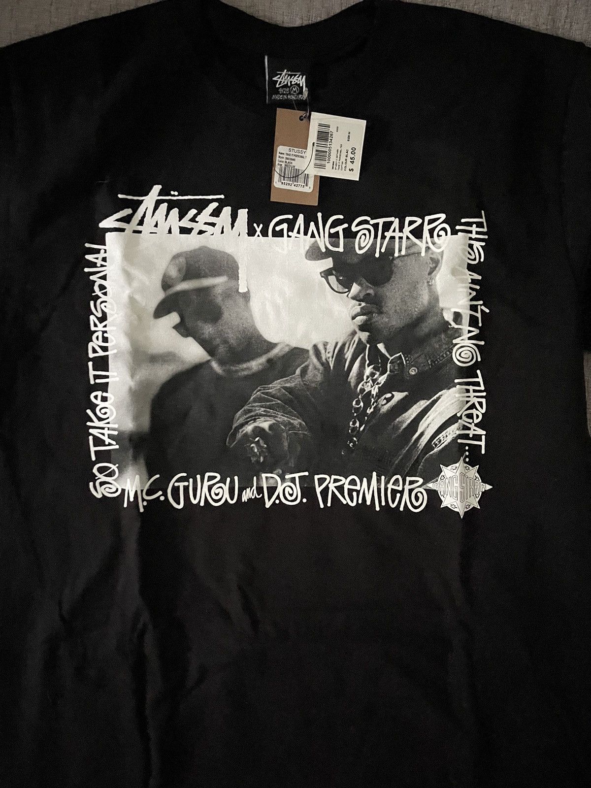 Stussy Stussy Gang Starr Tee | Grailed