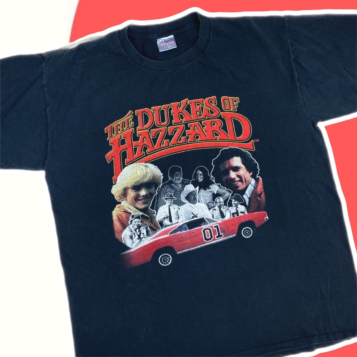 Vintage Dukes of Hazzard vintage 90s single stitch movie promo shirt Size US XL / EU 56 / 4 - 1 Thumbnail