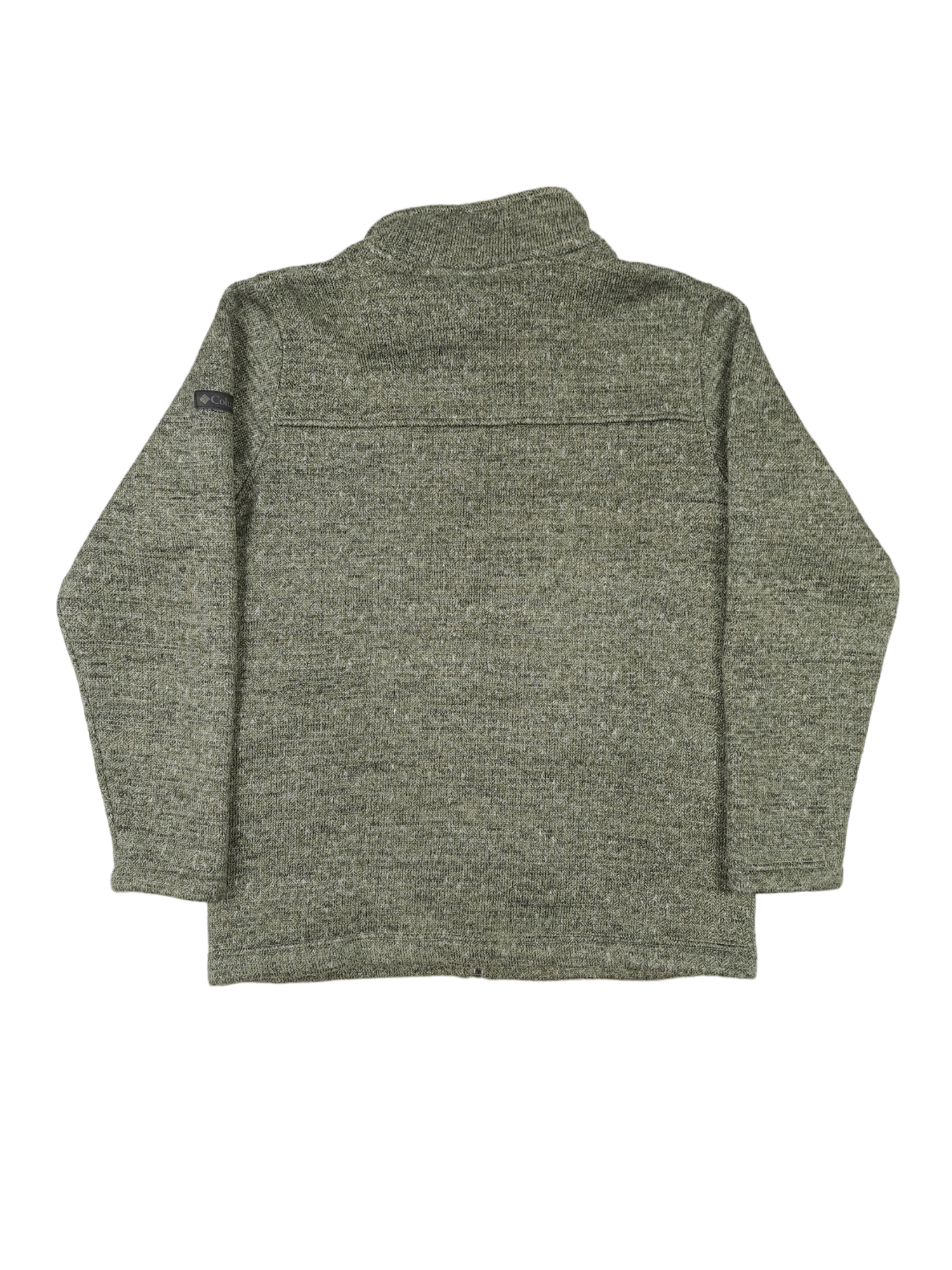 Columbia × Vintage 💎 Vintage Columbia Green Zip Fleece Jacket Sweatshirt Size US L / EU 52-54 / 3 - 2 Thumbnail