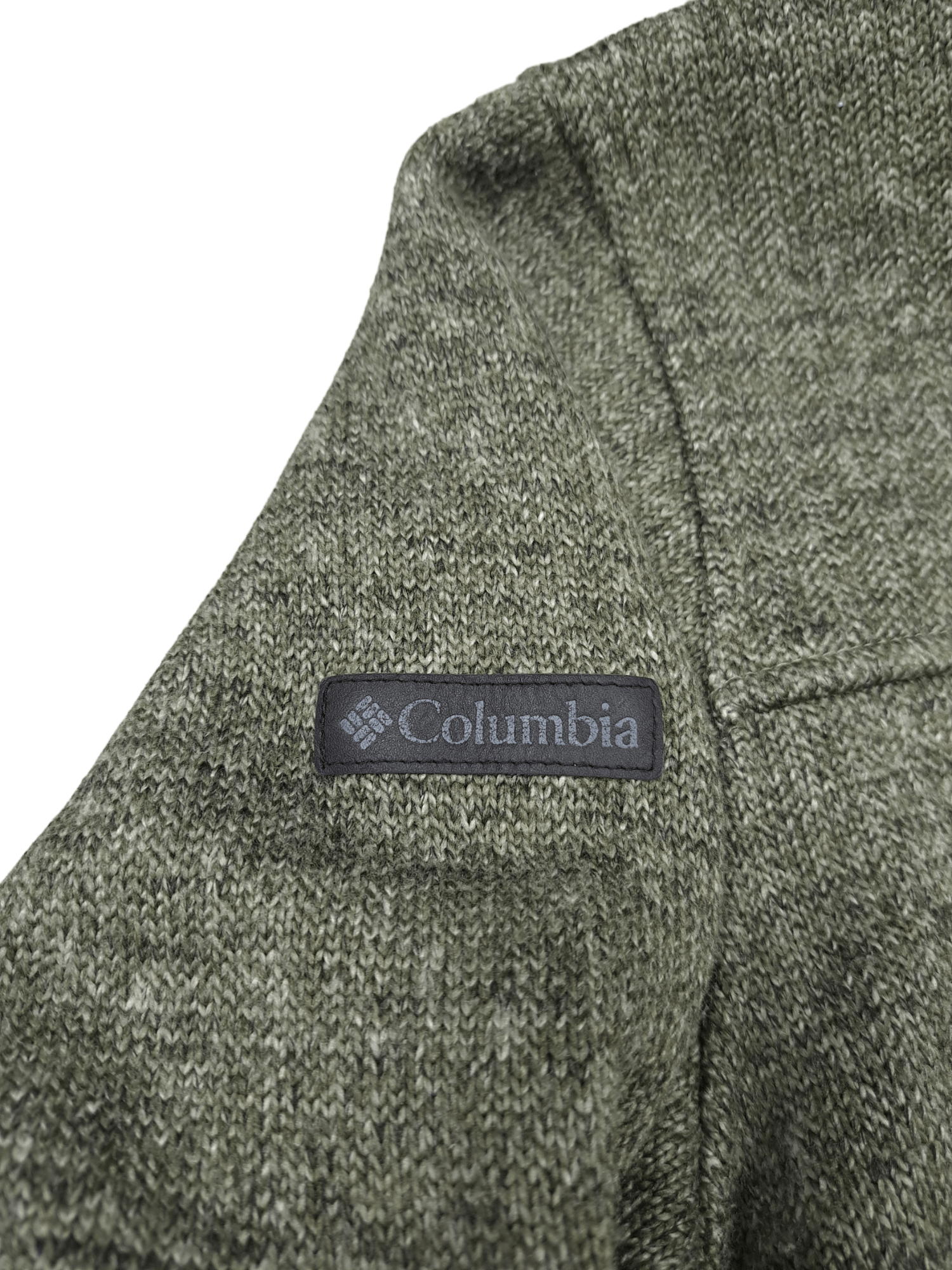 Columbia × Vintage 💎 Vintage Columbia Green Zip Fleece Jacket Sweatshirt Size US L / EU 52-54 / 3 - 5 Thumbnail
