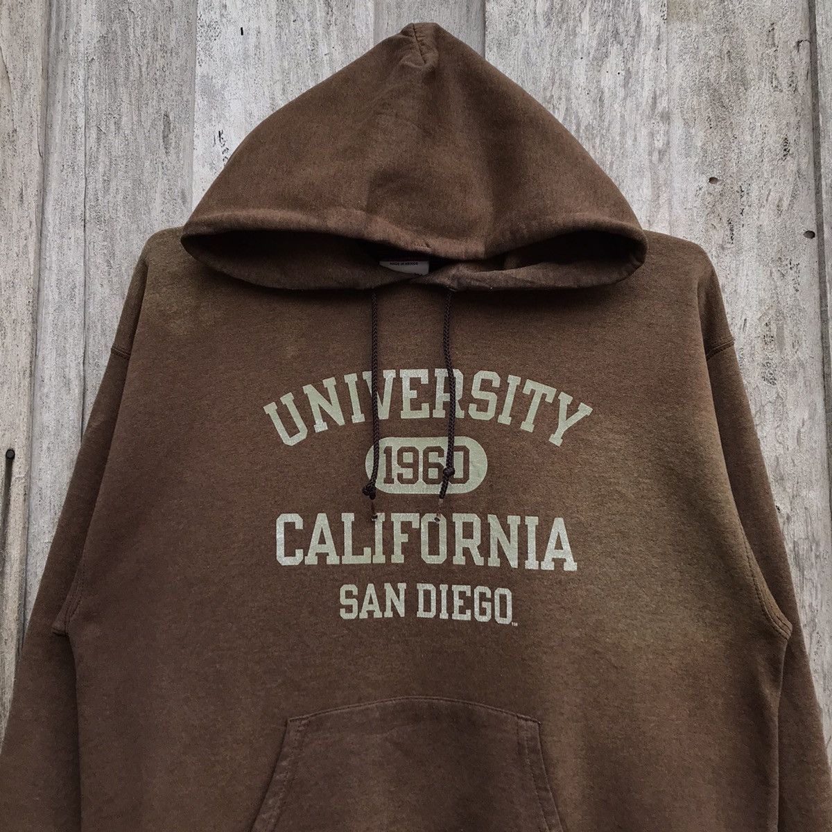 Champion × Vintage Vintage Champion University Of California Hoodie Sweatshirt Size US M / EU 48-50 / 2 - 2 Thumbnail