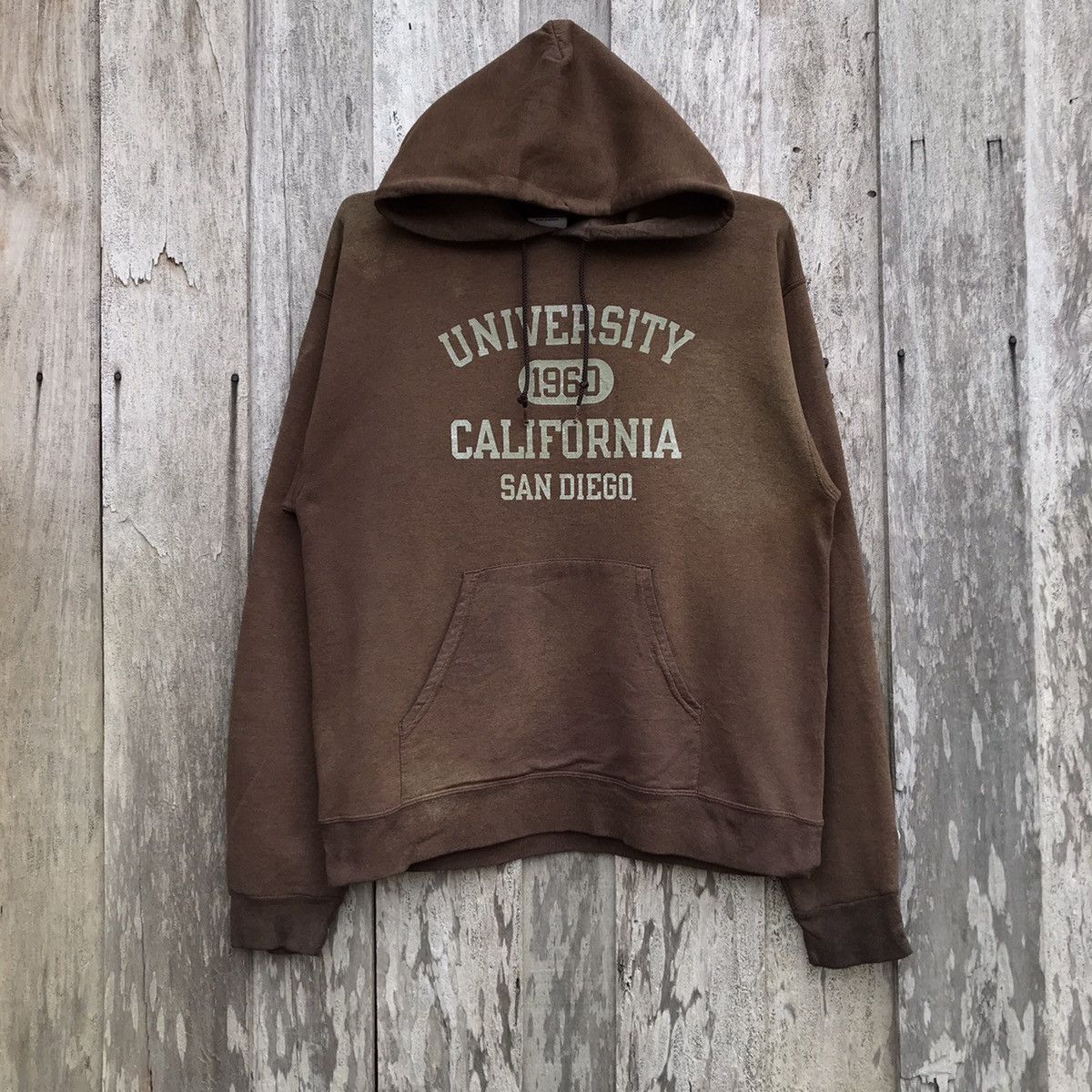 Champion × Vintage Vintage Champion University Of California Hoodie Sweatshirt Size US M / EU 48-50 / 2 - 1 Thumbnail