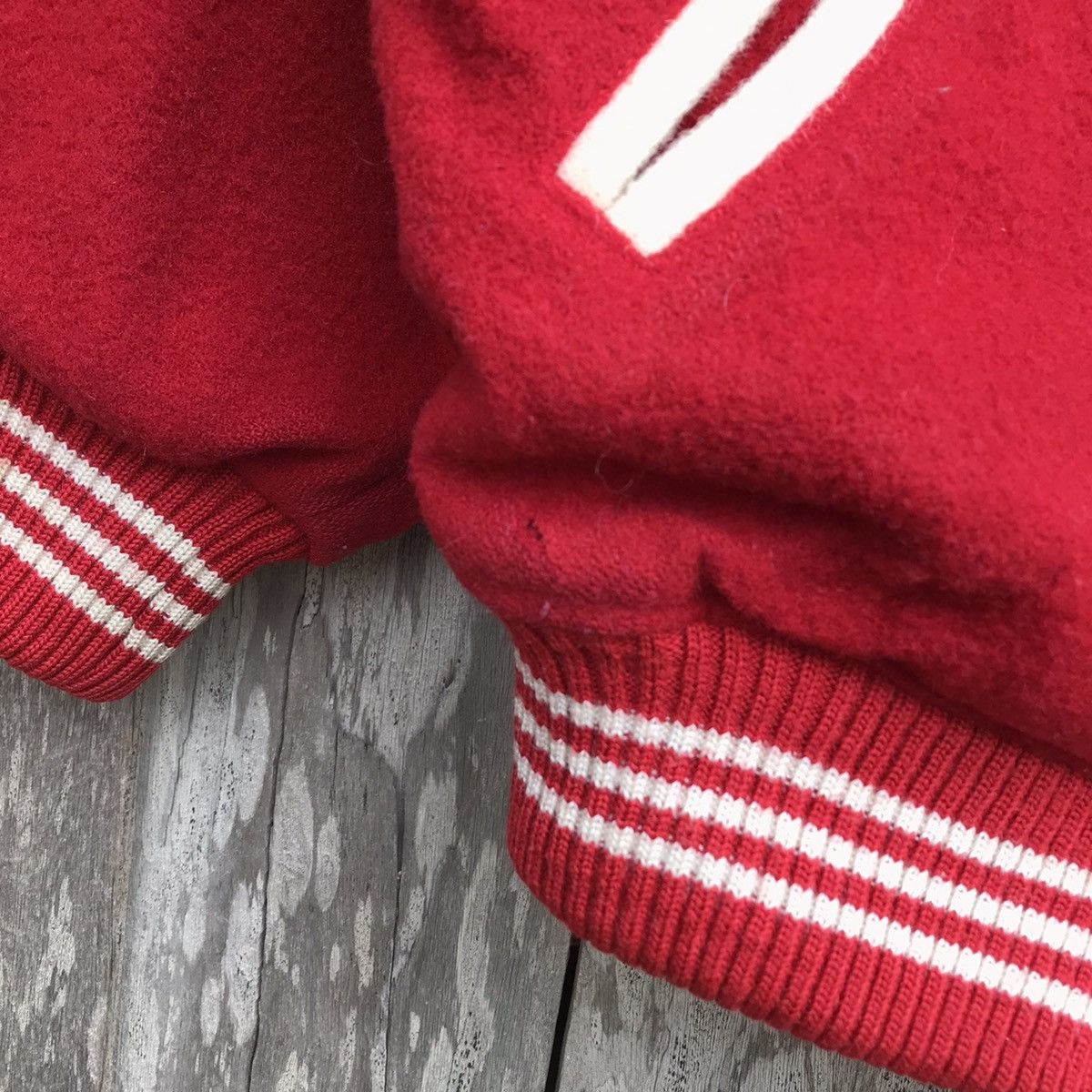 McGregor × Vintage Vintage McGregor Great Valley Spell Out Varsity Jacket Size US M / EU 48-50 / 2 - 6 Thumbnail