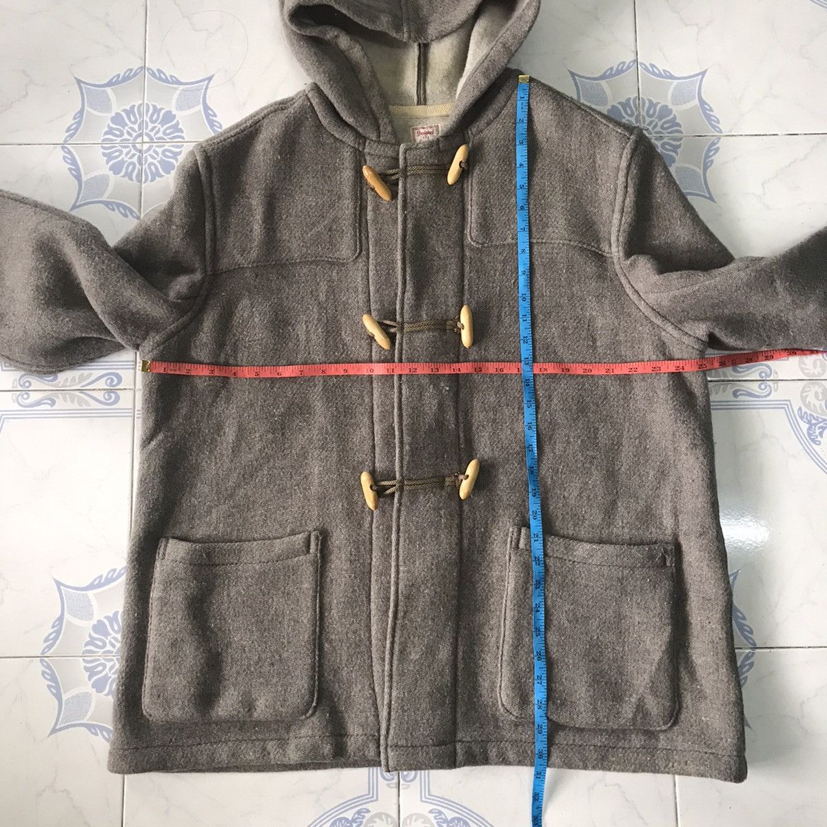 45rpm 45RPM STUDIO BLEND WOOL DUFFLE COAT/JACKET STYLE Size US M / EU 48-50 / 2 - 21 Thumbnail