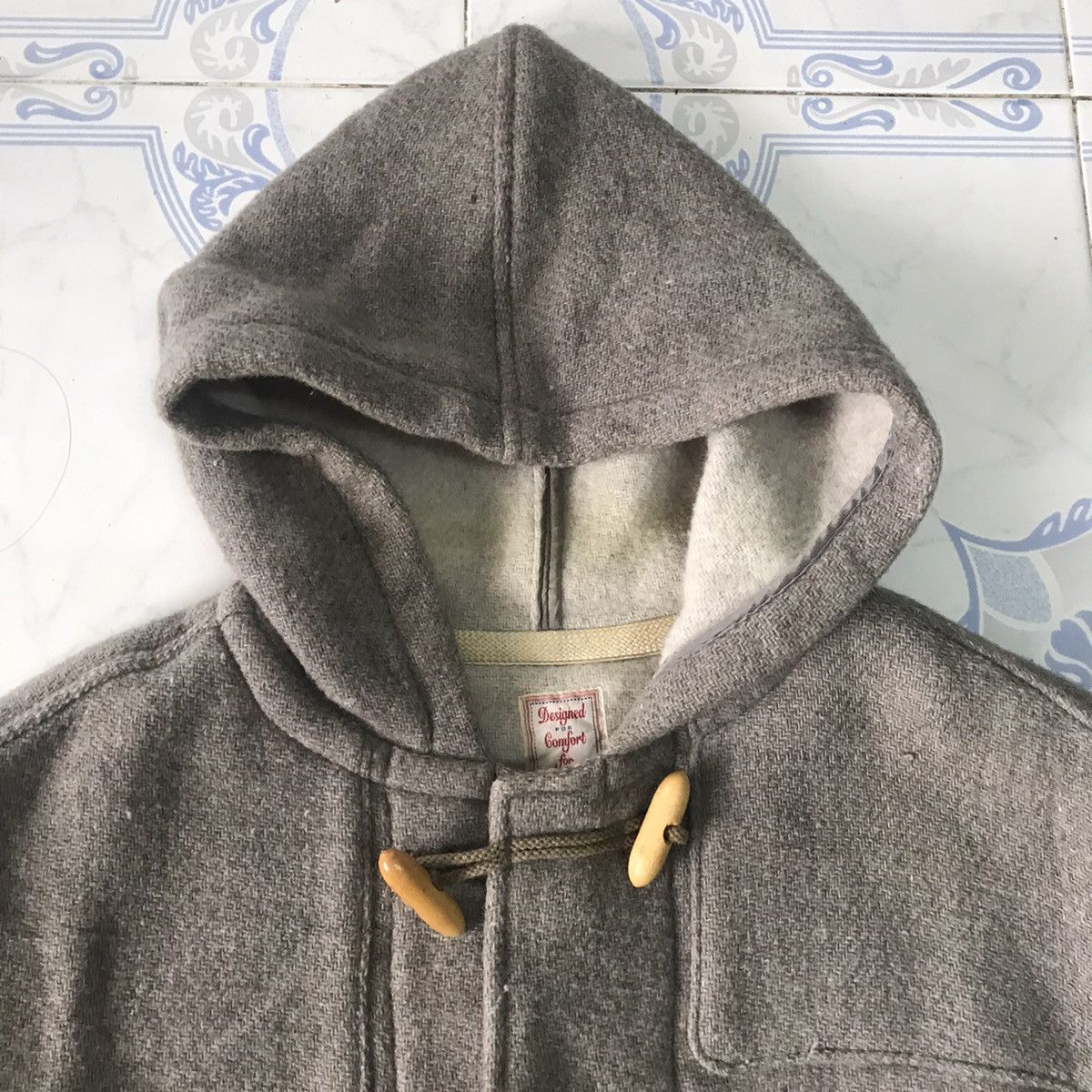 45rpm 45RPM STUDIO BLEND WOOL DUFFLE COAT/JACKET STYLE Size US M / EU 48-50 / 2 - 7 Thumbnail